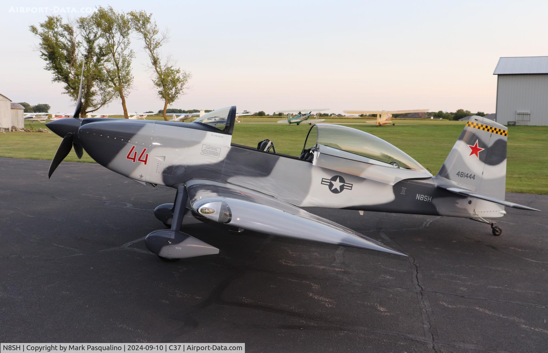 N8SH, 2024 Vans RV-8 C/N 81444, Vans RV-8
