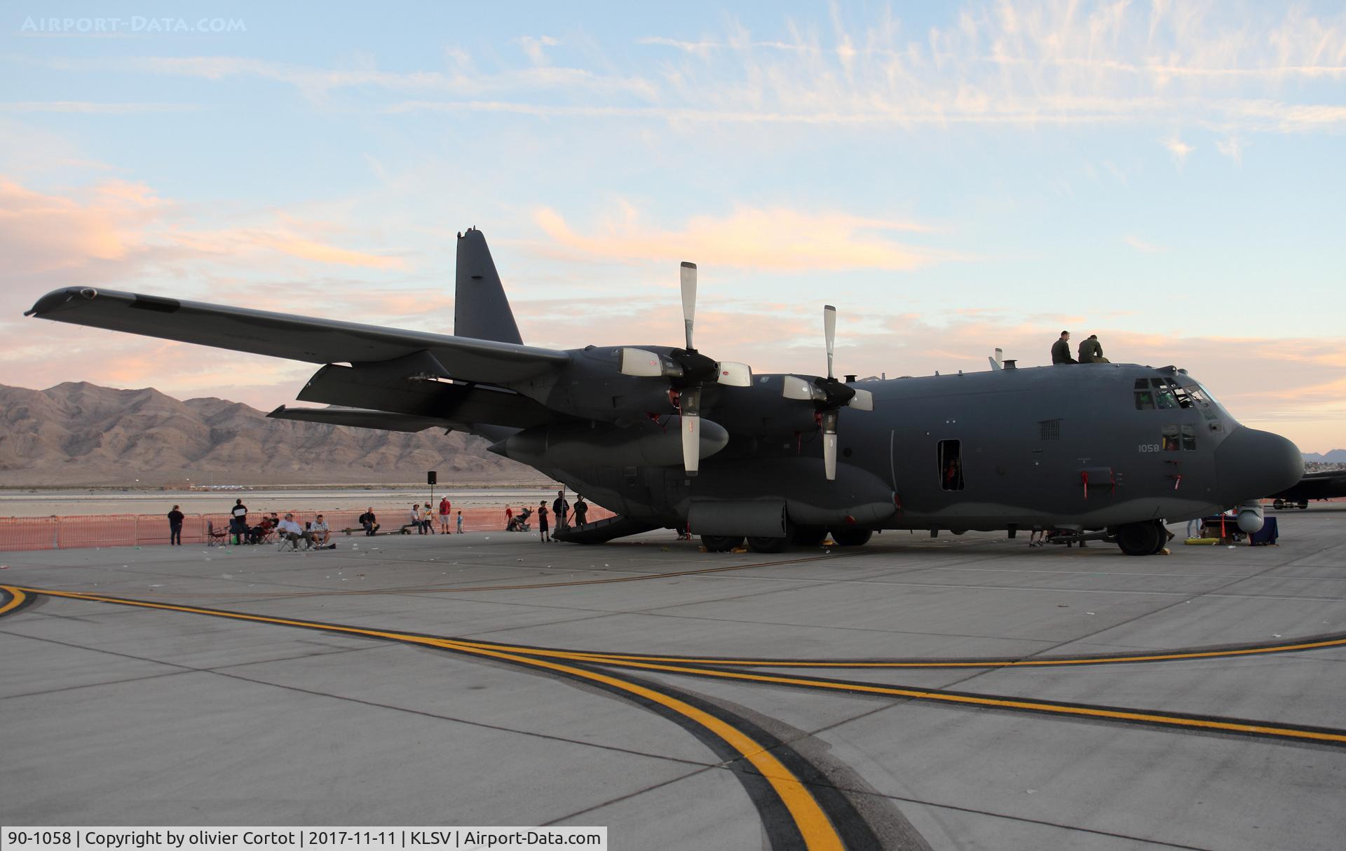 90-1058, 1990 Lockheed MC-130W Combat Spear C/N 382-5241, nellis 2017 airshow