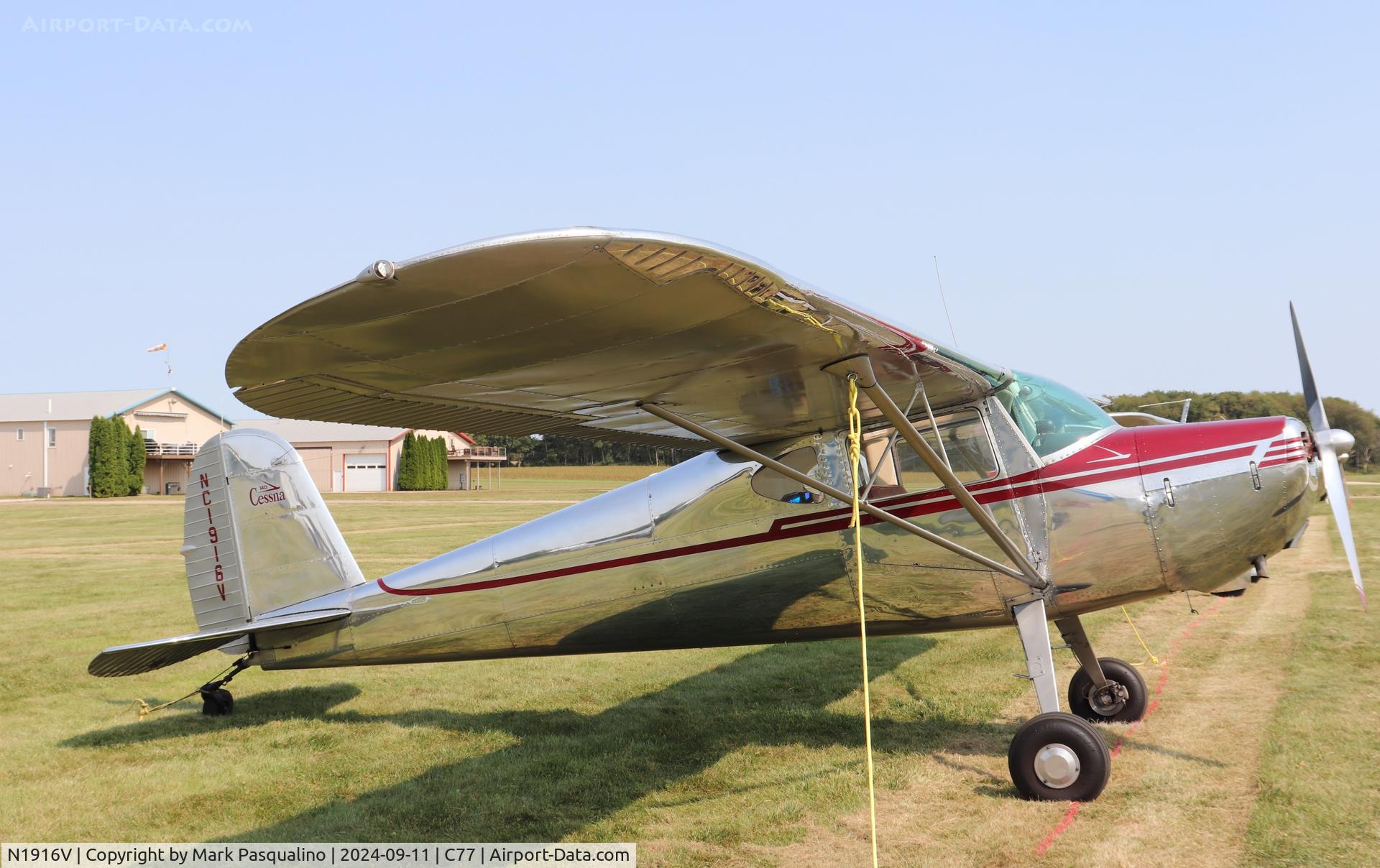 N1916V, 1947 Cessna 140 C/N 14110, Cessna 140