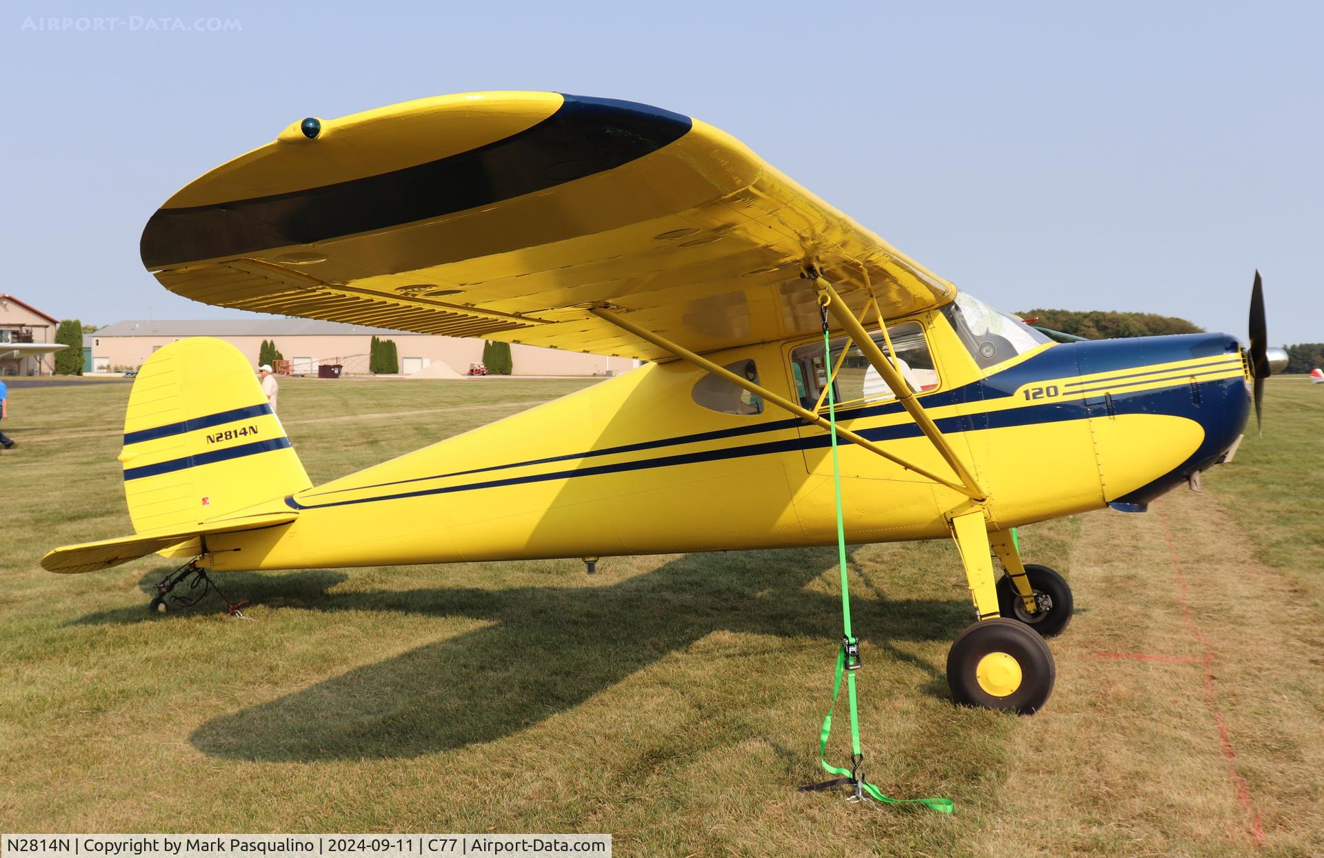 N2814N, 1947 Cessna 120 C/N 13075, Cessna 120