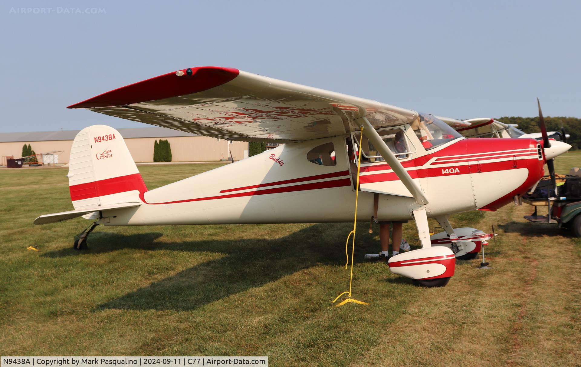 N9438A, 1949 Cessna 140A C/N 15259, Cessna 140A