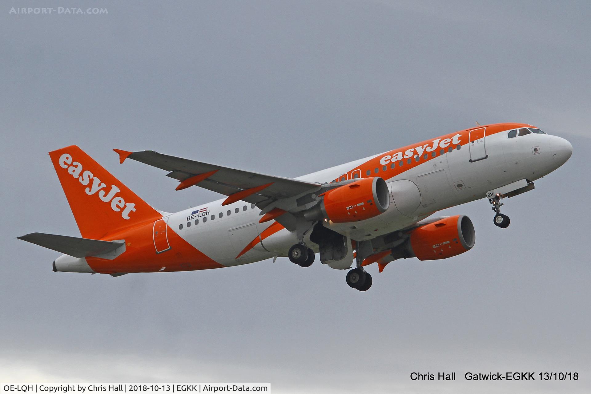 OE-LQH, 2007 Airbus A319-111 C/N 3176, Gatwick