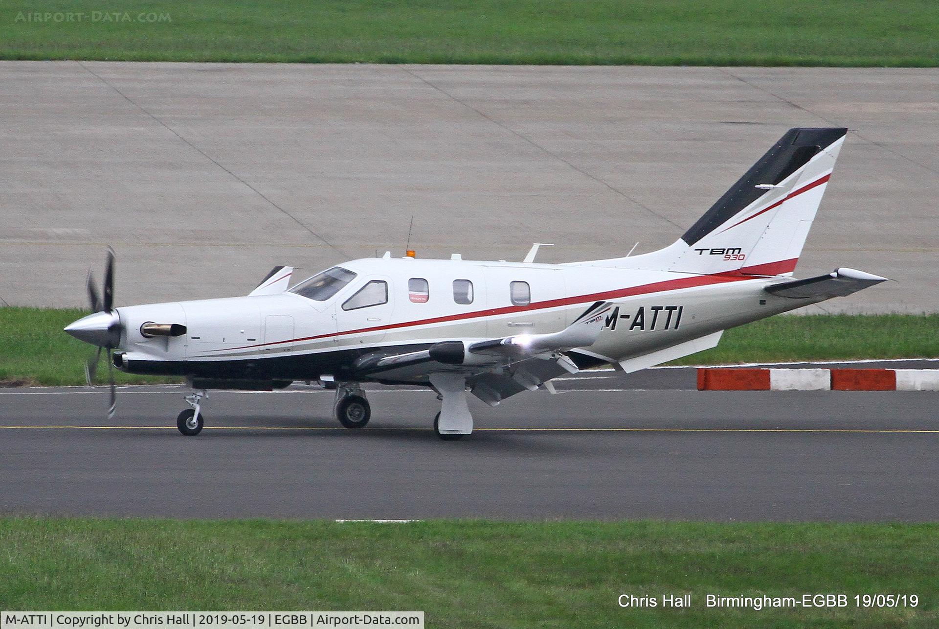 M-ATTI, 2016 Daher TBM-930 C/N 1127, Birmingham