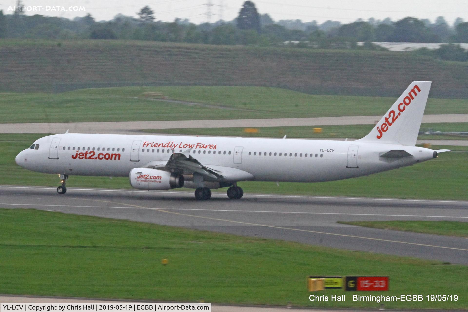 YL-LCV, 2004 Airbus A321-231 C/N 2216, Birmingham