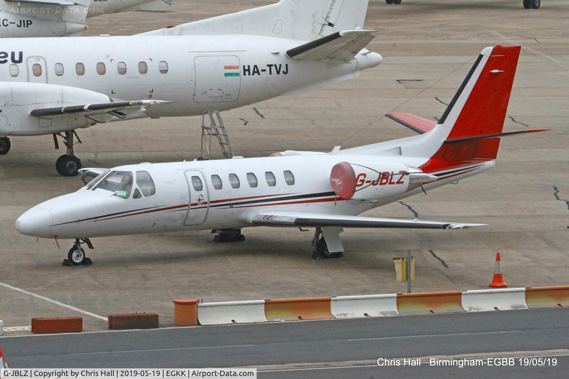 G-JBLZ, 2002 Cessna 550 Citation Bravo C/N 550-1018, Birmingham