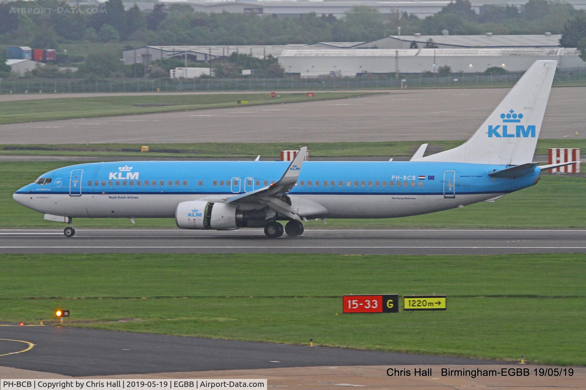 PH-BCB, 2011 Boeing 737-8K2 C/N 39443, Birmingham
