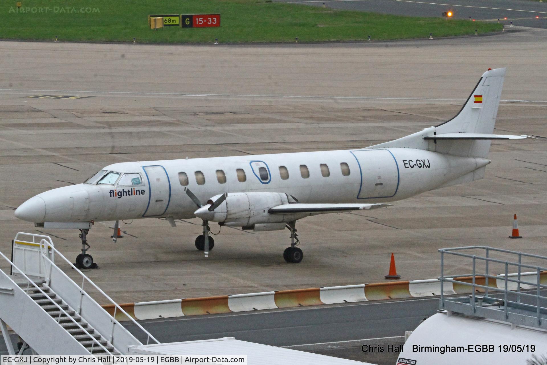 EC-GXJ, 1980 Swearingen SA-226TC Metro II C/N TC-374, Birmingham