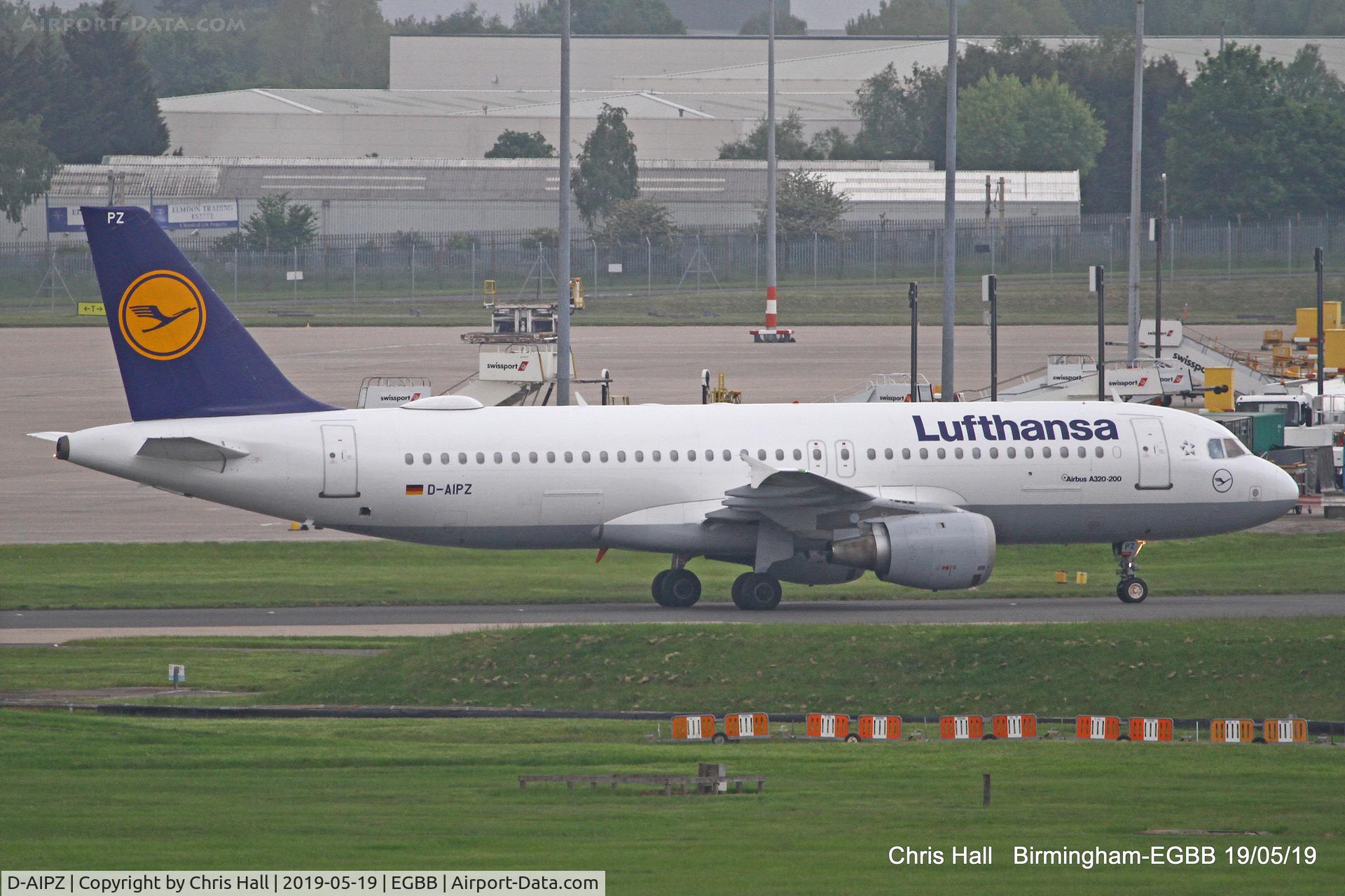 D-AIPZ, 1991 Airbus A320-211 C/N 162, Birmingham