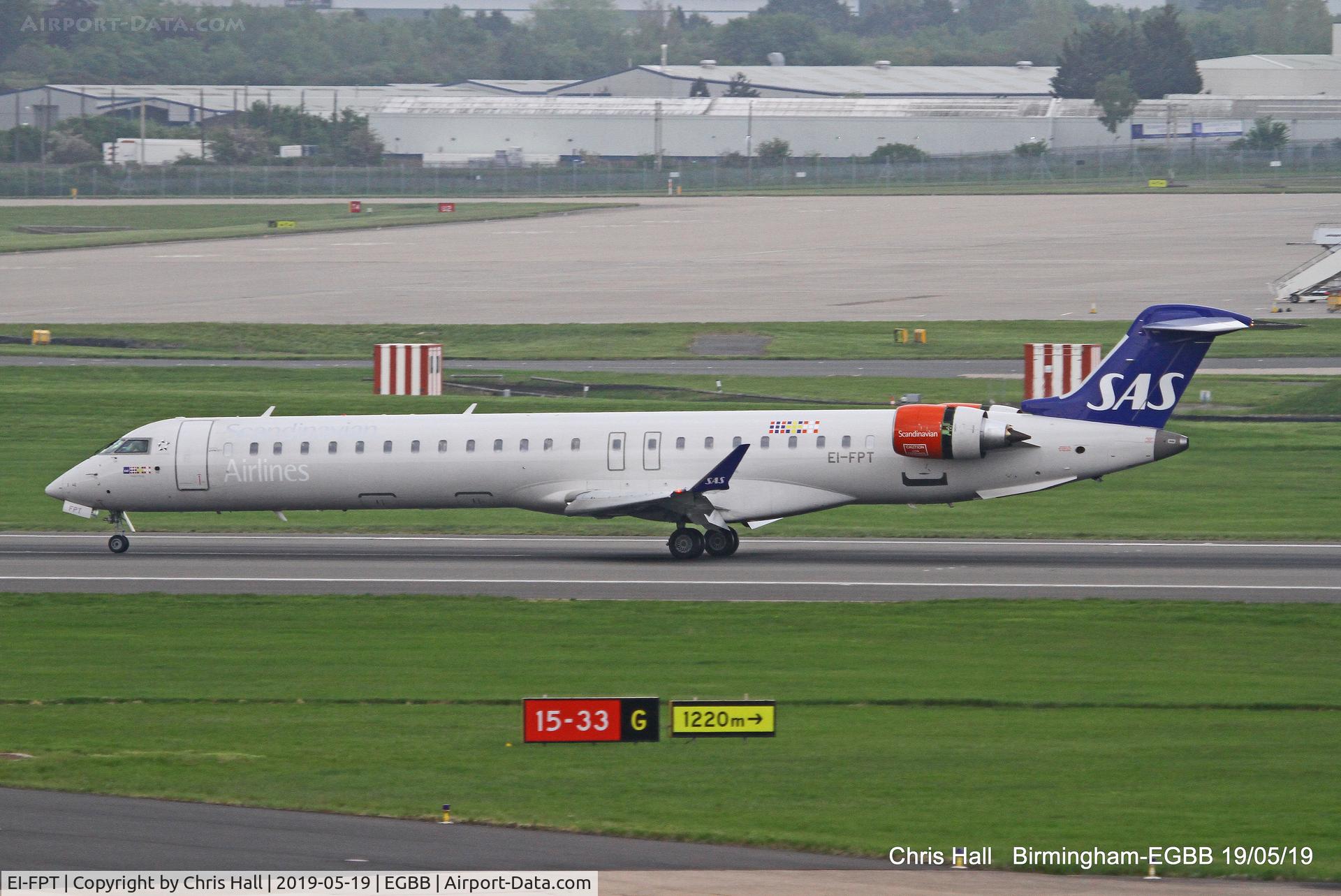 EI-FPT, 2017 Bombardier CRJ-900LR (CL-600-2D24) C/N 15438, Birmingham