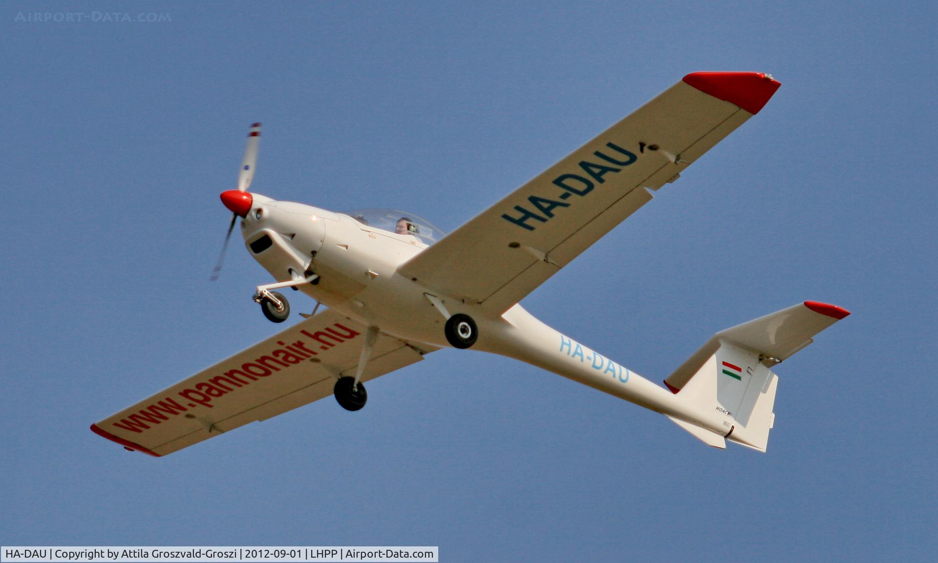HA-DAU, 1996 HOAC DV-20 Katana C/N 20142, LHPP - Pécs-Pogány Airport, Hungary