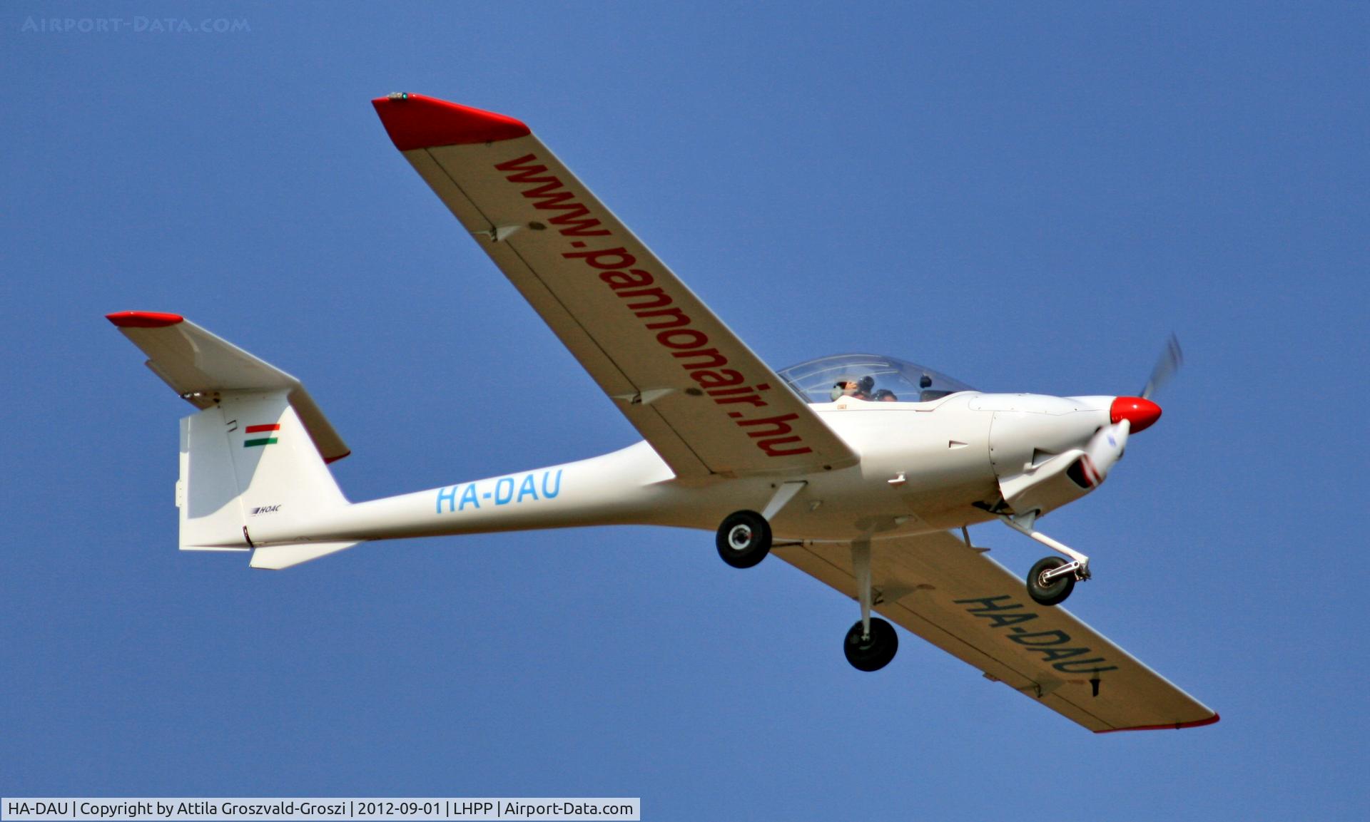 HA-DAU, 1996 HOAC DV-20 Katana C/N 20142, LHPP - Pécs-Pogány Airport, Hungary