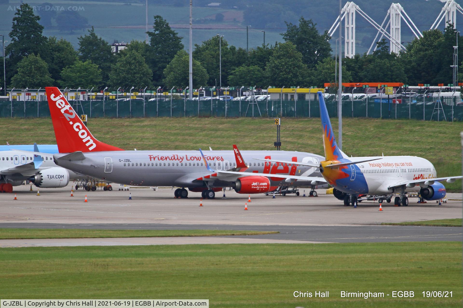 G-JZBL, 2018 Boeing 737-8MG C/N 63169, Birmingham