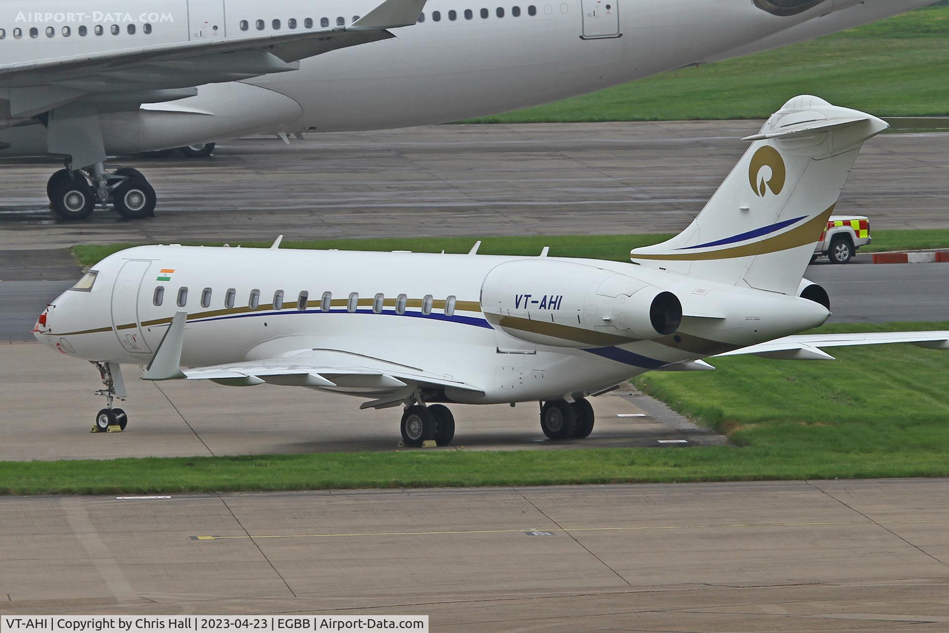 VT-AHI, Bombardier BD-700-1A11 Global 6000 C/N 9651, Birmingham