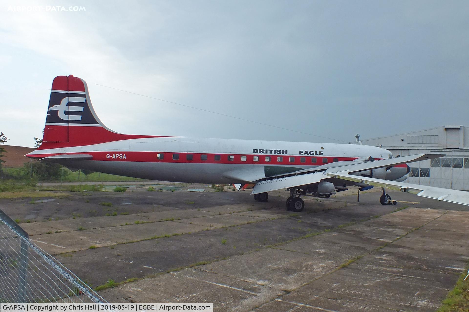 G-APSA, 1958 Douglas DC-6A C/N 45497, Coventry