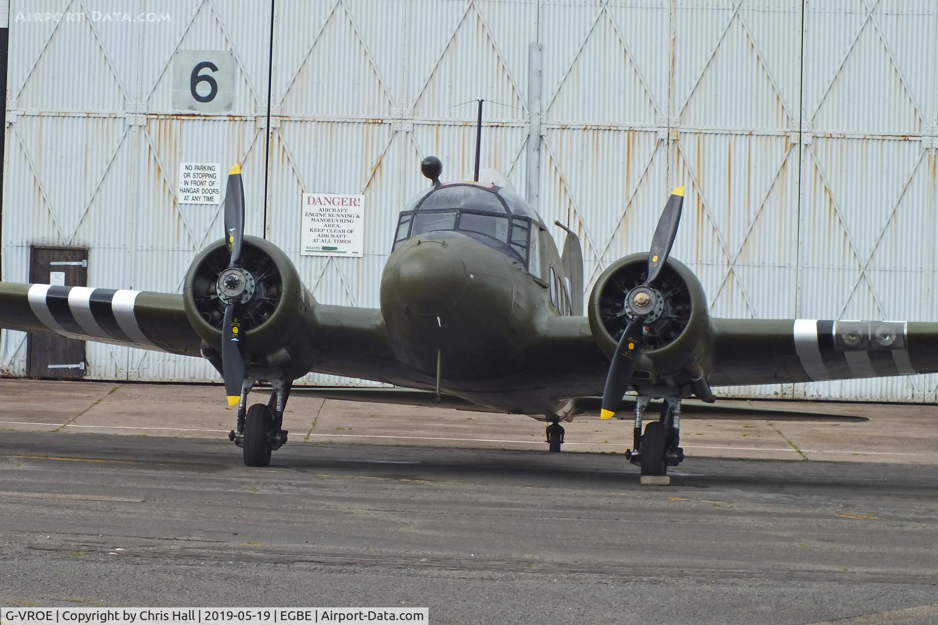 G-VROE, 1950 Avro 652A Anson T.21 C/N 3634, Coventry