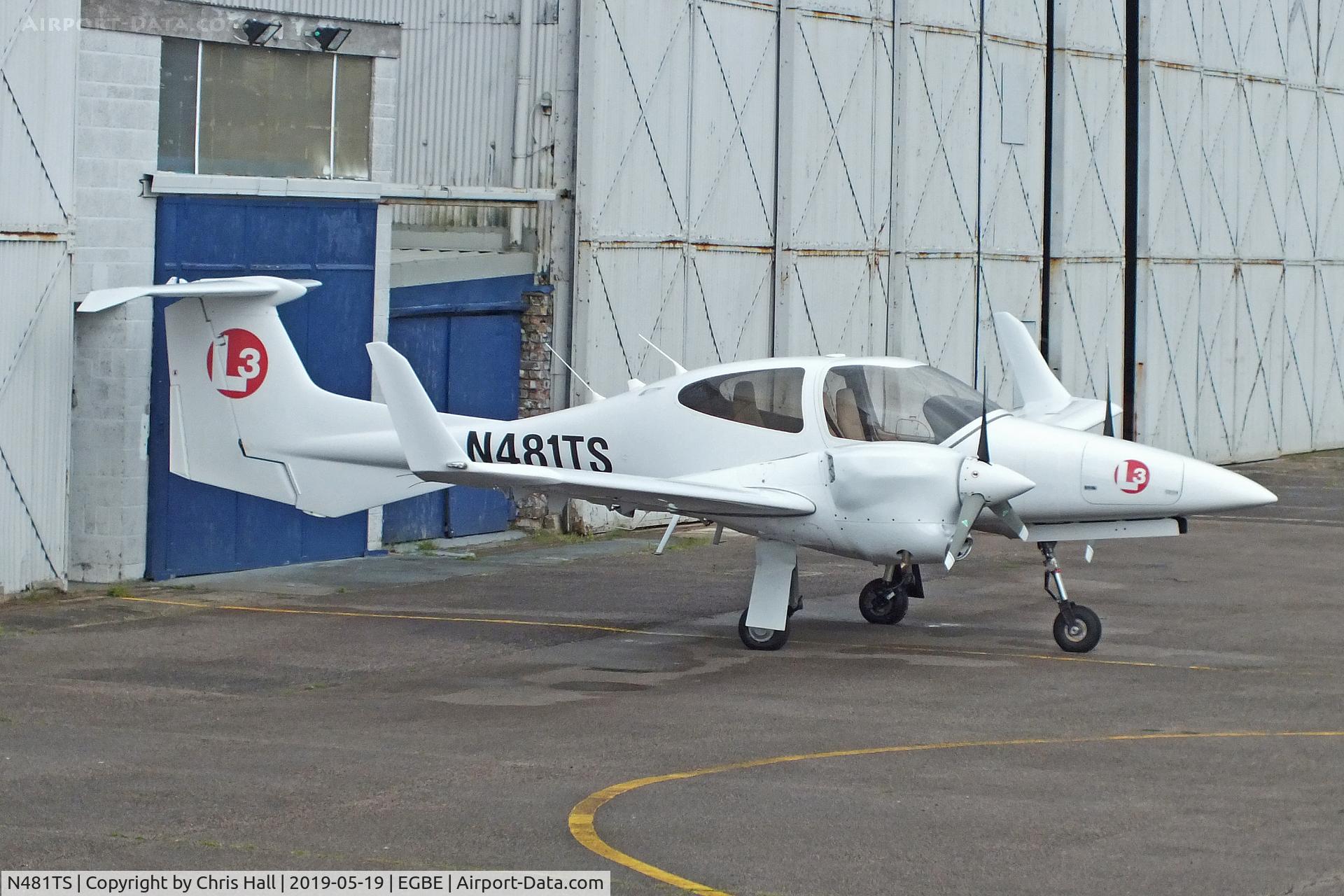 N481TS, 2007 Diamond DA-42 Twin Star C/N 42.AC081, Coventry