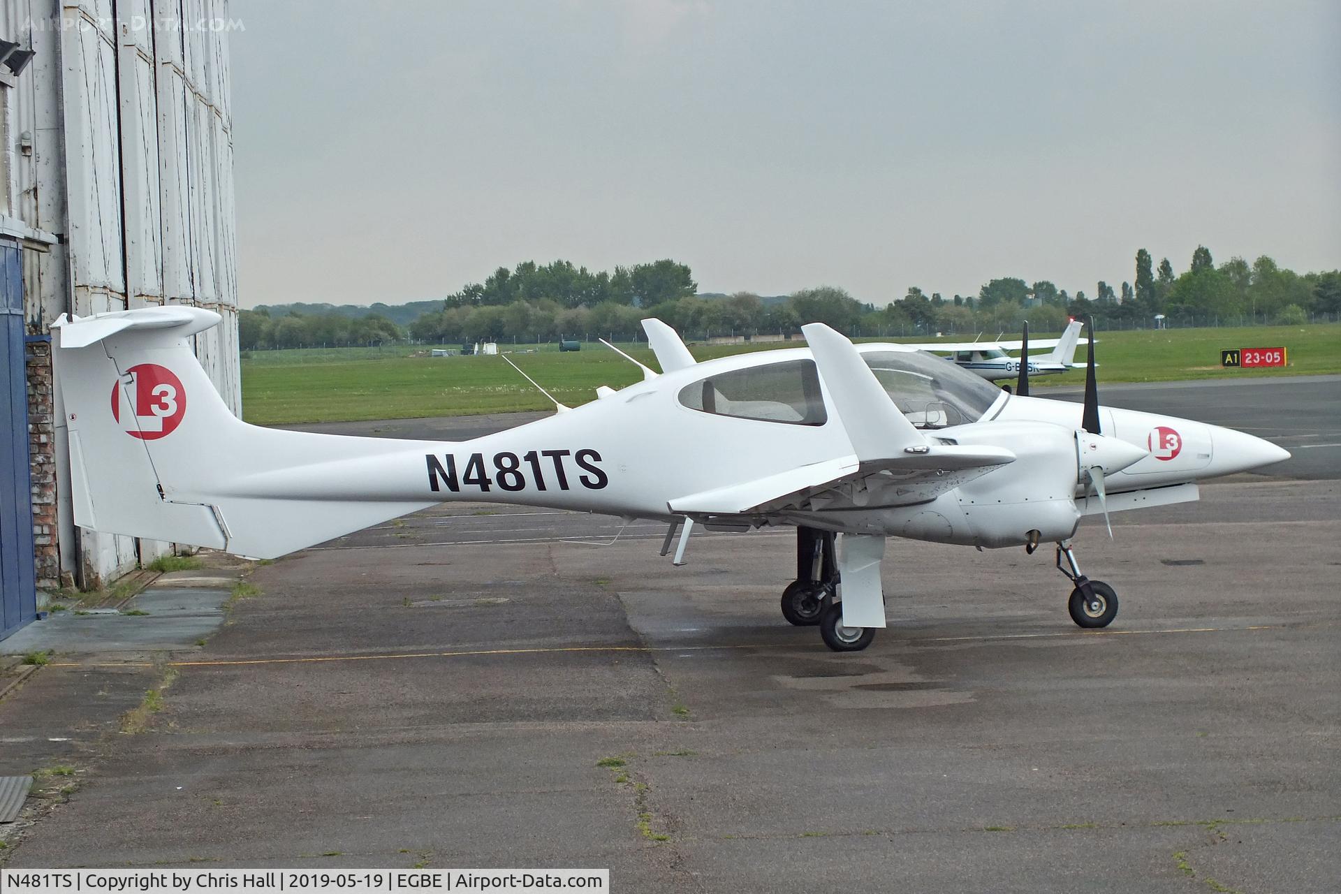 N481TS, 2007 Diamond DA-42 Twin Star C/N 42.AC081, Coventry