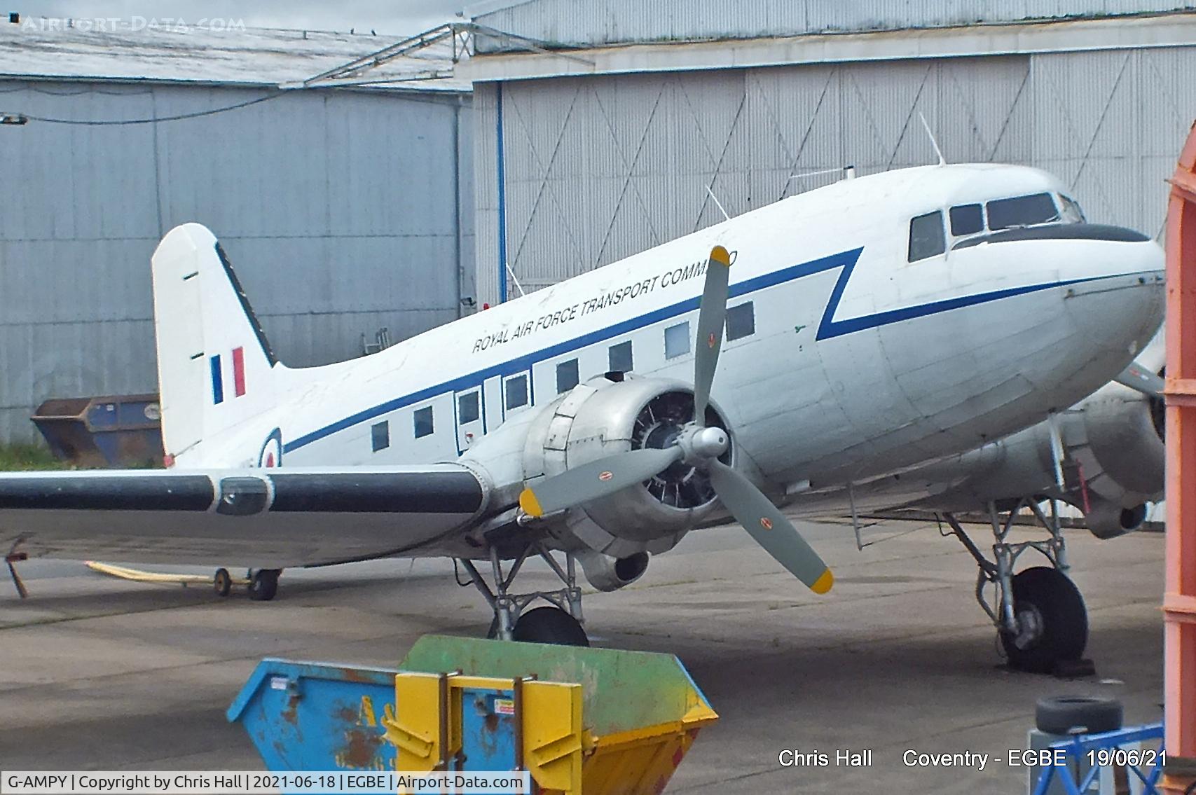 G-AMPY, 1944 Douglas C-47B-15-DK Dakota 4 C/N 26569, Coventry