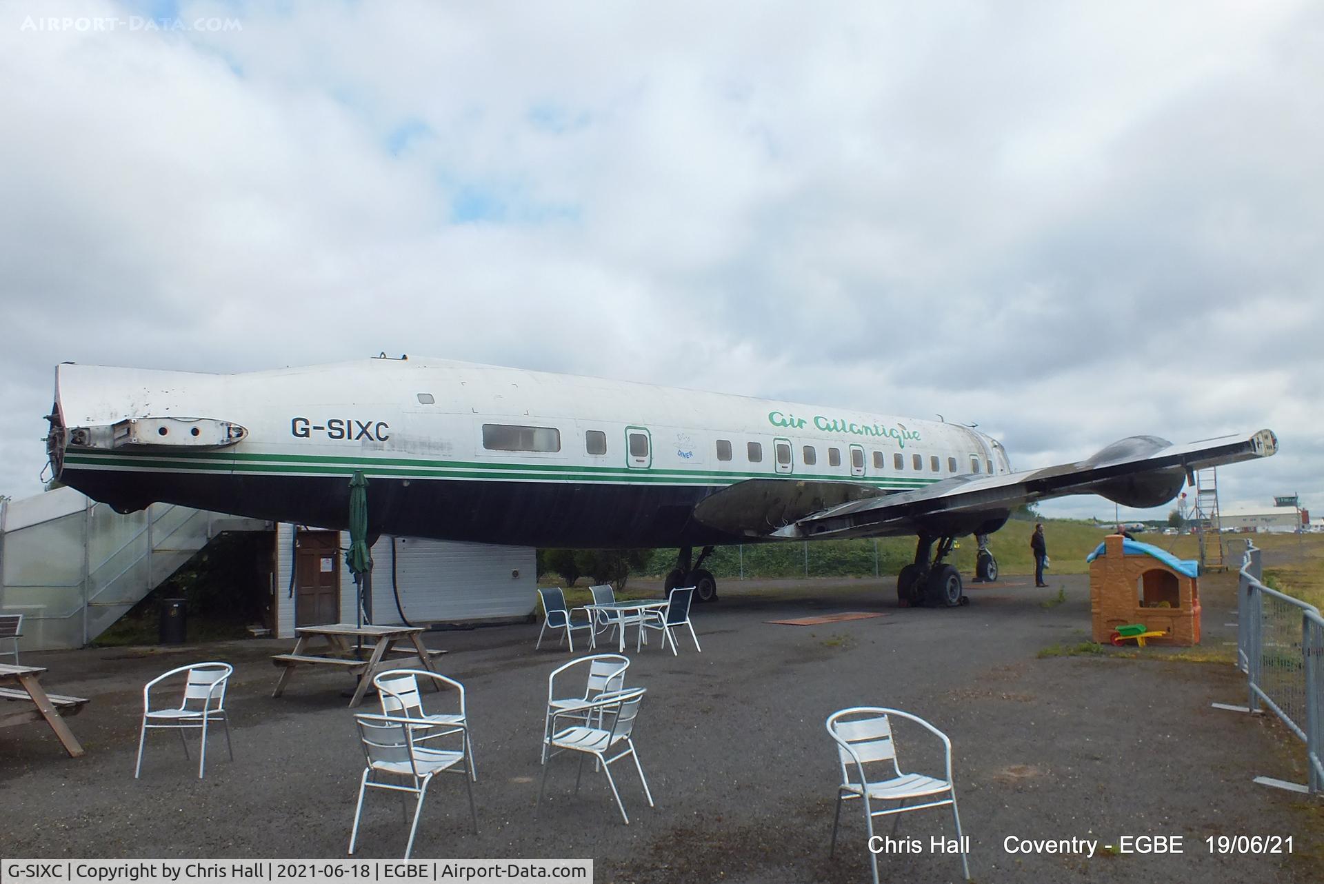 G-SIXC, 1958 Douglas DC-6B C/N 45550, Coventry