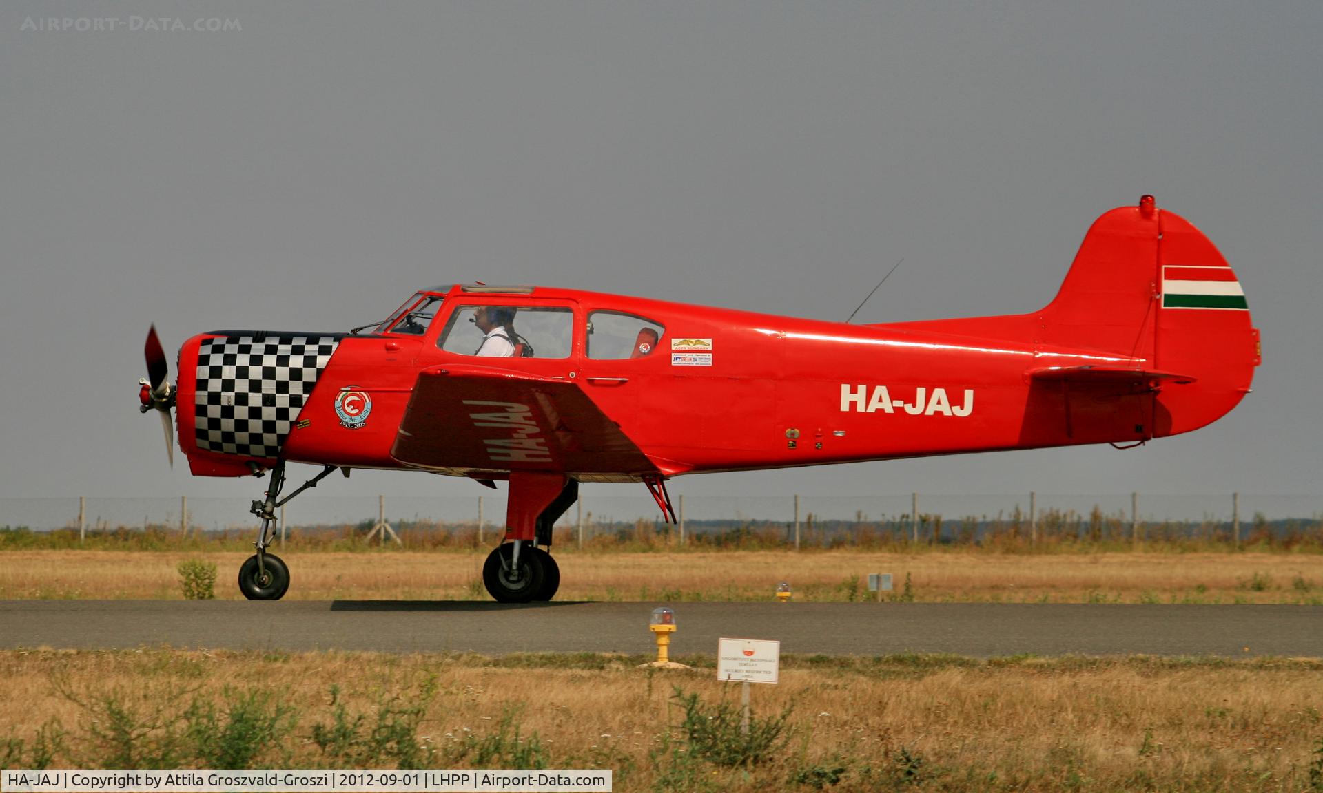 HA-JAJ, 1980 Yakovlev Yak-18T C/N 22202040216, LHPP - Pécs-Pogány Airport, Hungary
