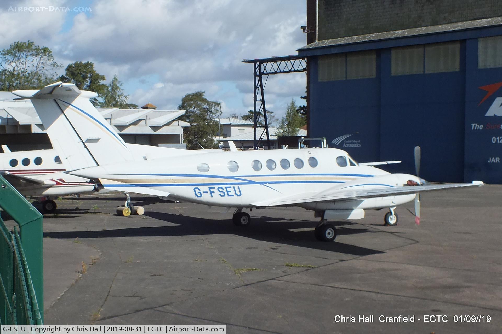 G-FSEU, 1978 Beech B200 Super King Air King Air C/N BB-331, Cranfield