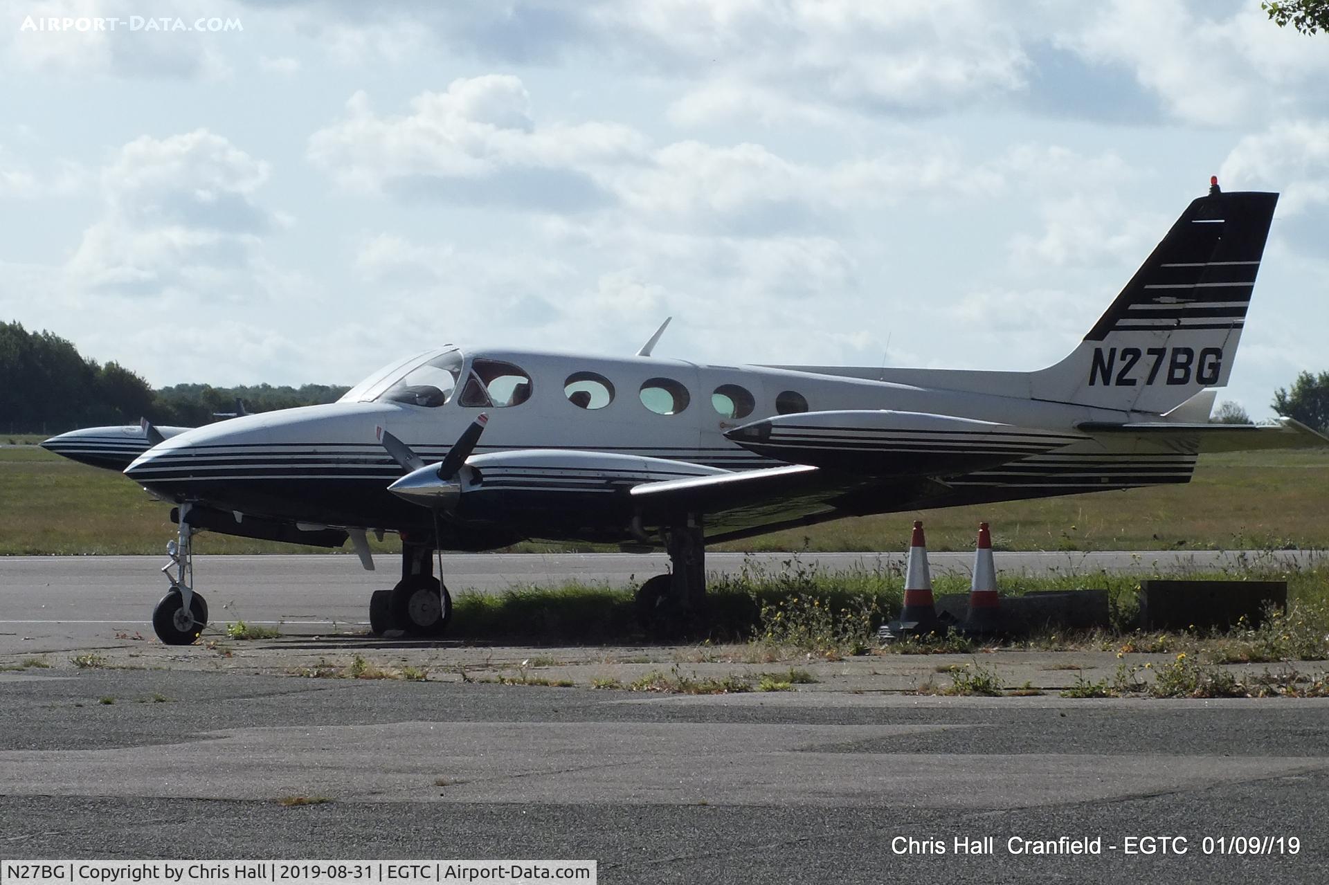 N27BG, 1979 Cessna 340A C/N 340A0656, Cranfield