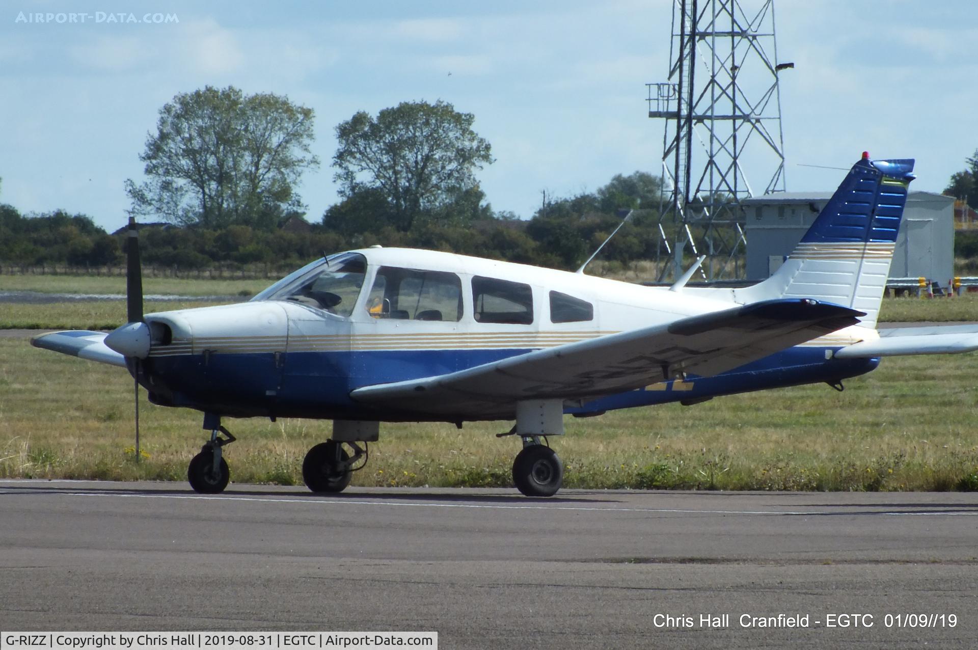G-RIZZ, 1978 Piper PA-28-161 Cherokee Warrior II C/N 28-7816494, Cranfield