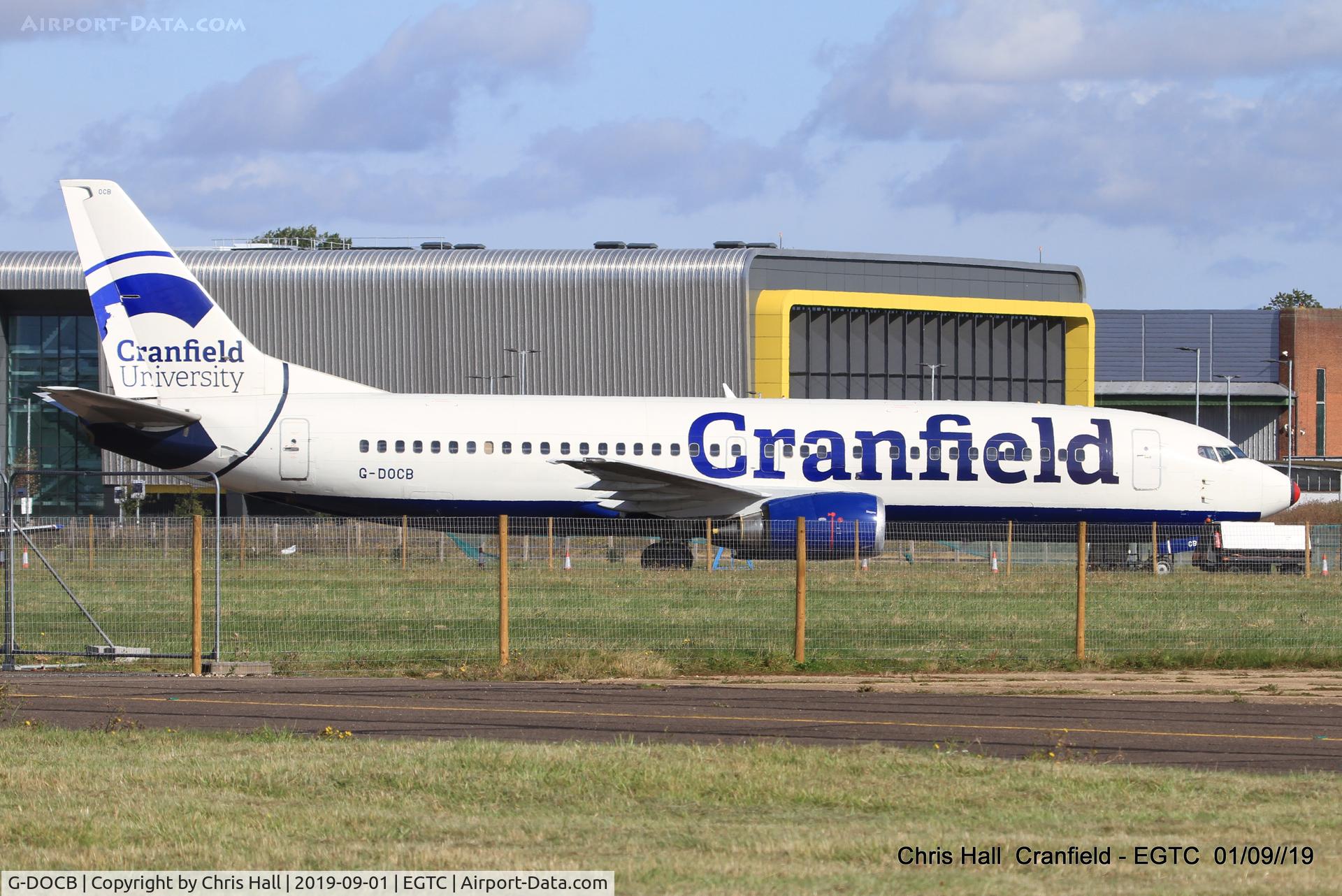 G-DOCB, 1991 Boeing 737-436 C/N 25304, Cranfield
