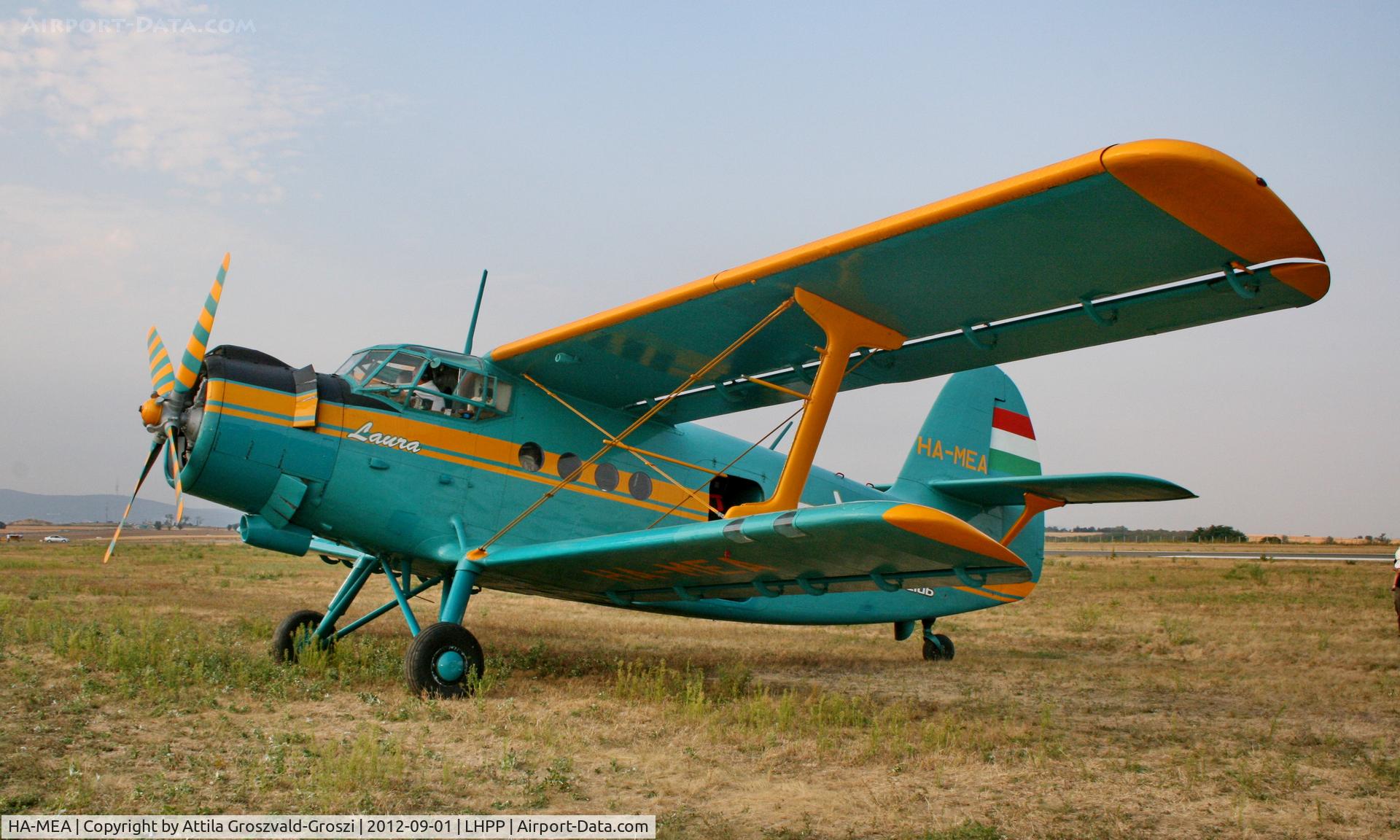 HA-MEA, 1979 PZL-Mielec An-2R C/N 1G186-07, 2012-09-01