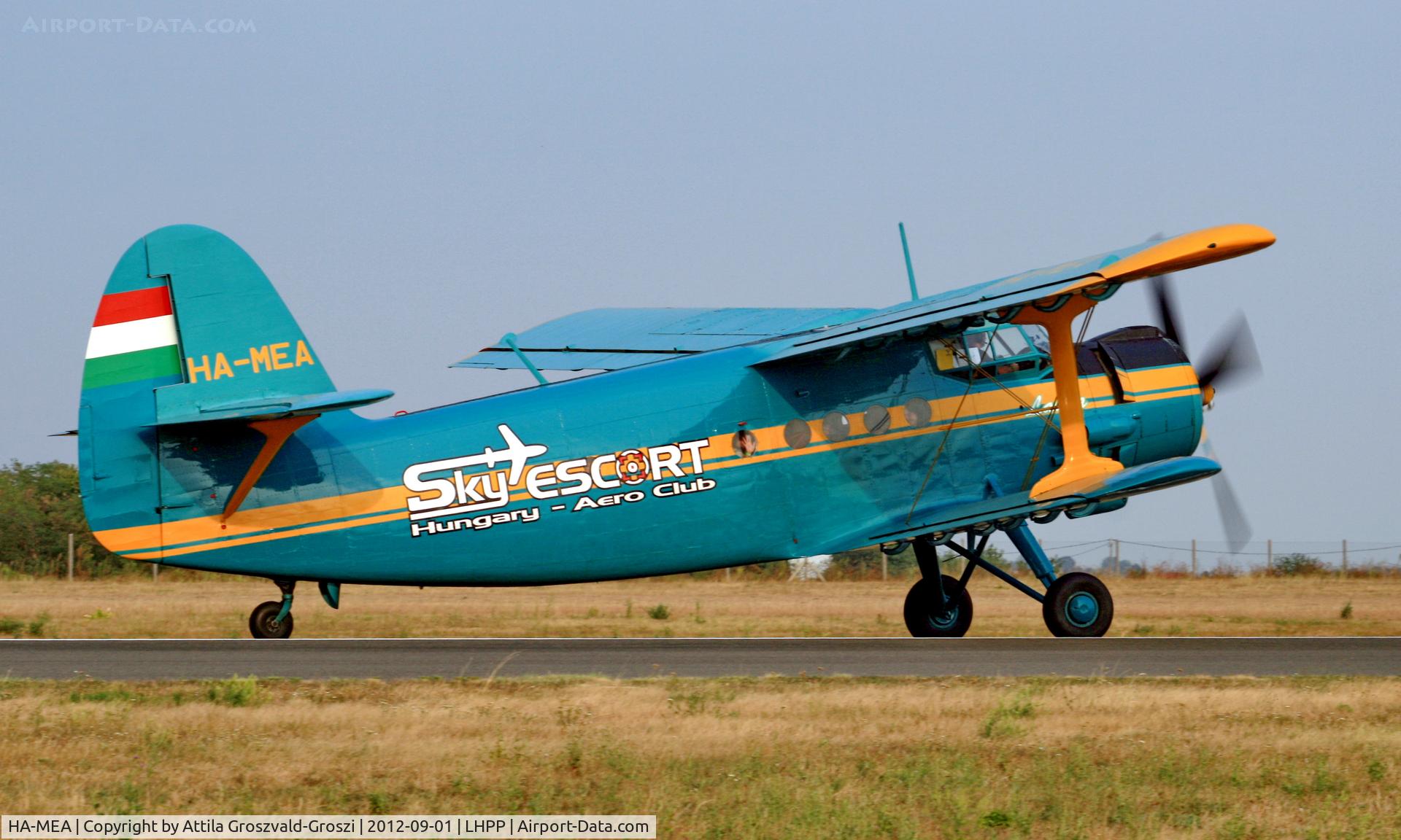 HA-MEA, 1979 PZL-Mielec An-2R C/N 1G186-07, LHPP - Pécs-Pogány Airport, Hungary