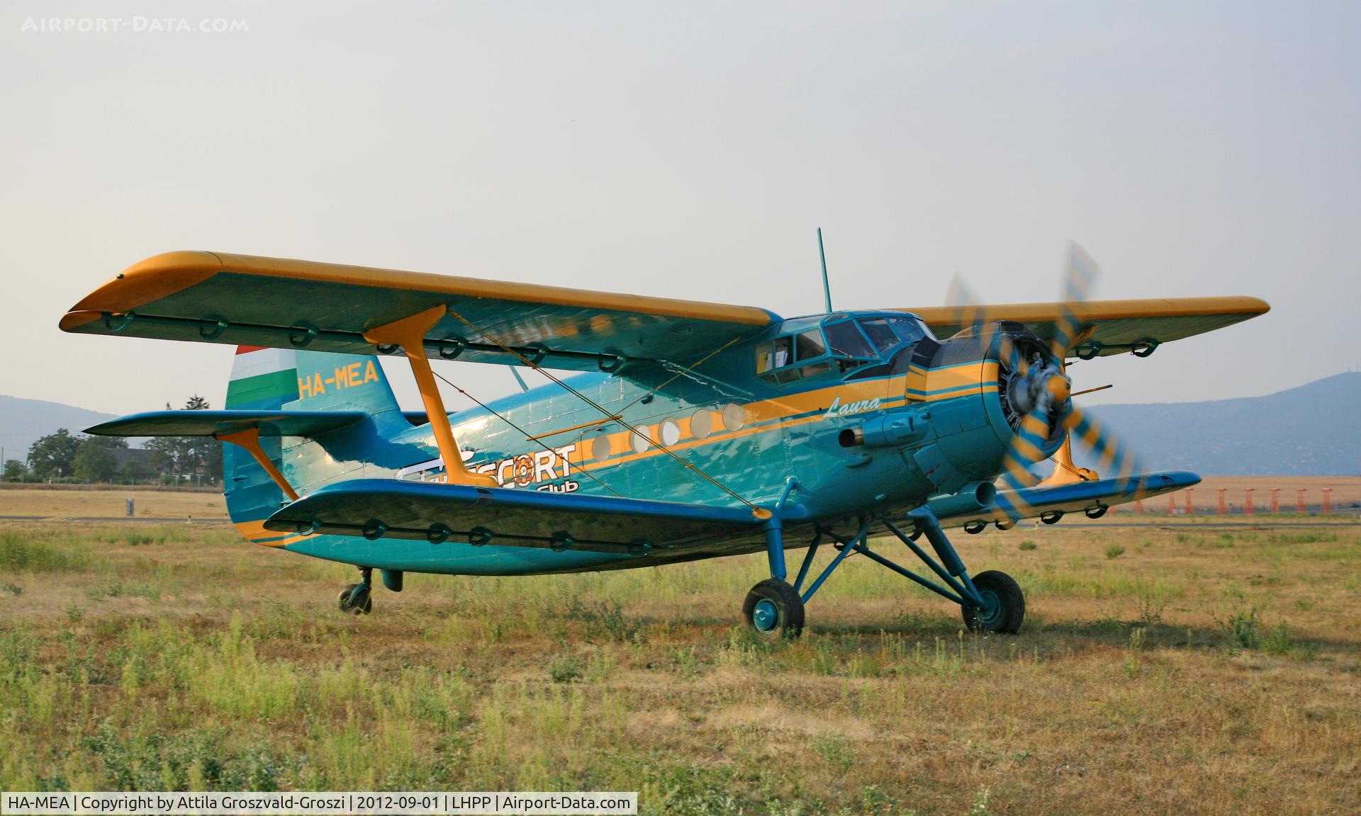HA-MEA, 1979 PZL-Mielec An-2R C/N 1G186-07, LHPP - Pécs-Pogány Airport, Hungary
