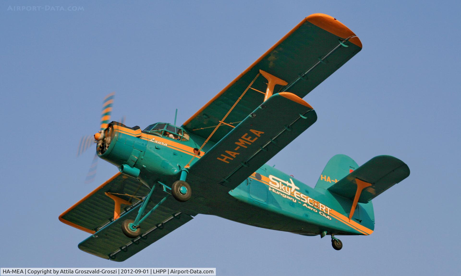 HA-MEA, 1979 PZL-Mielec An-2R C/N 1G186-07, LHPP - Pécs-Pogány Airport, Hungary