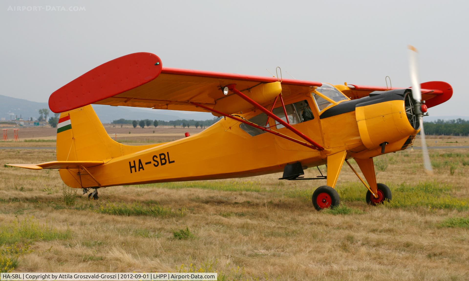 HA-SBL, 1969 PZL-Okecie PZL-101A Gawron C/N 119294, LHPP - Pécs-Pogány Airport, Hungary