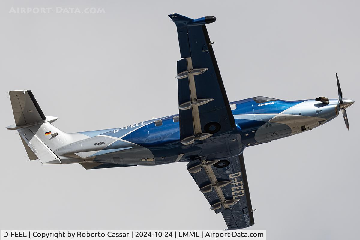 D-FEEL, 2022 Pilatus PC-12/47E NGX C/N 2159, Runway 13