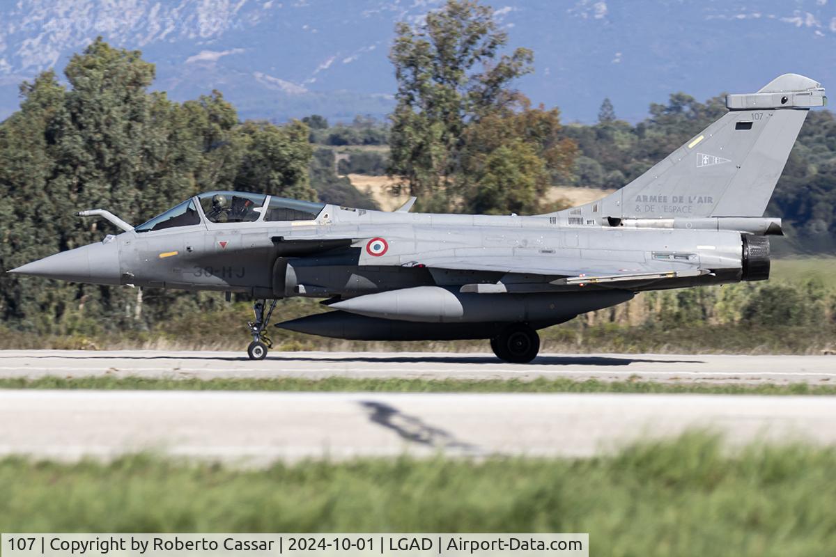 107, Dassault Rafale C C/N 107, Ramstein Flag 24