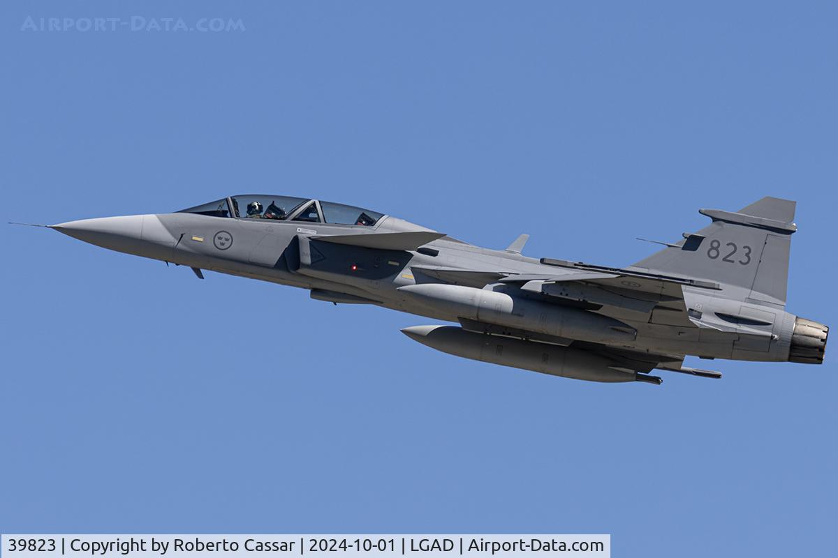 39823, Saab JAS-39D Gripen C/N 39823, Ramstein Flag 24