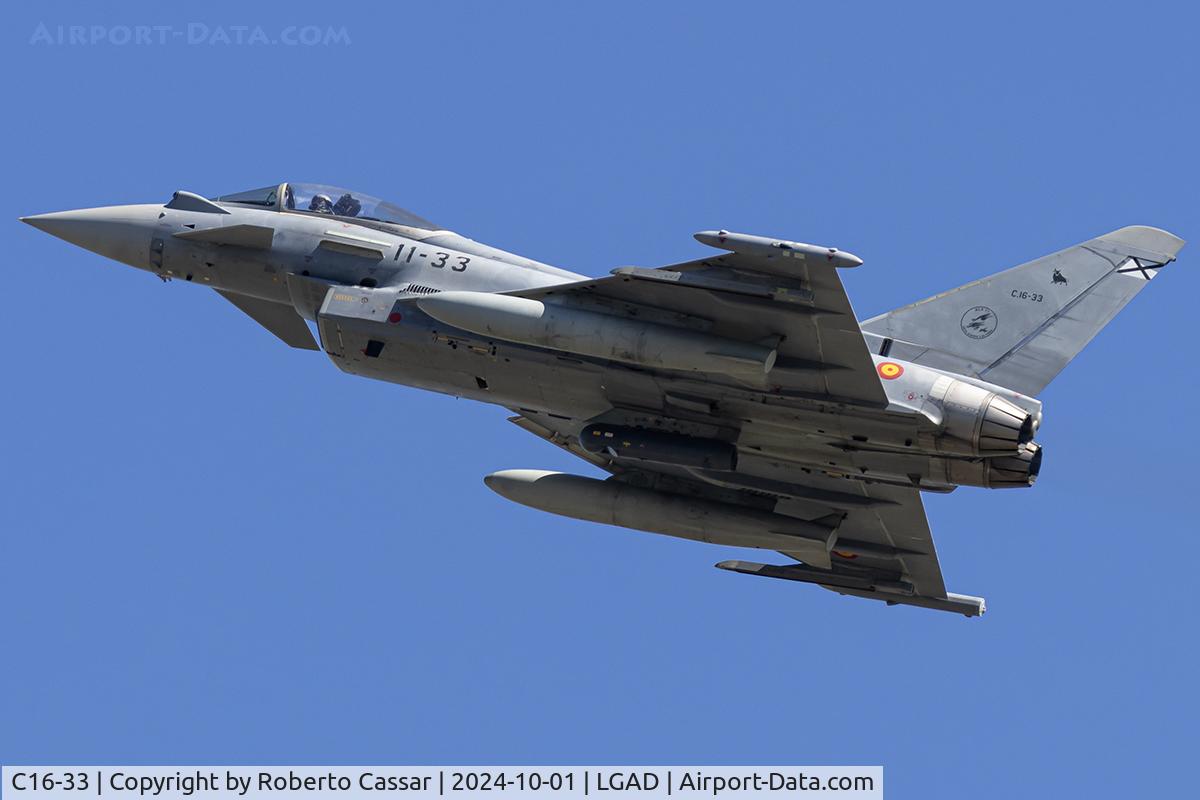 C16-33, Eurofighter EF-2000 Typhoon S C/N SS014, Ramstein Flag 24