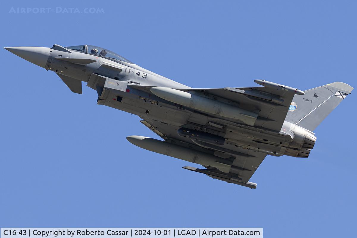 C16-43, Eurofighter EF-2000 Typhoon S C/N SS024, Ramstein Flag 24