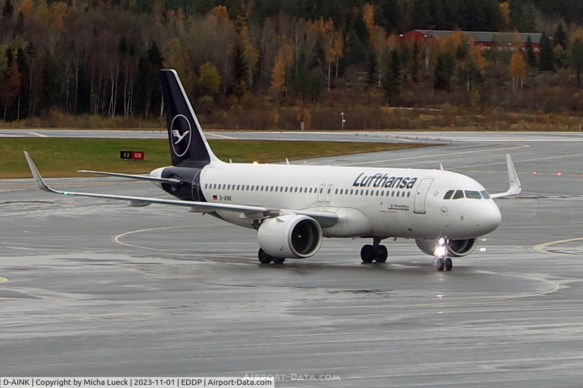 D-AINK, 2018 Airbus A320-271NEO C/N 8249, At Leipzig/Halle