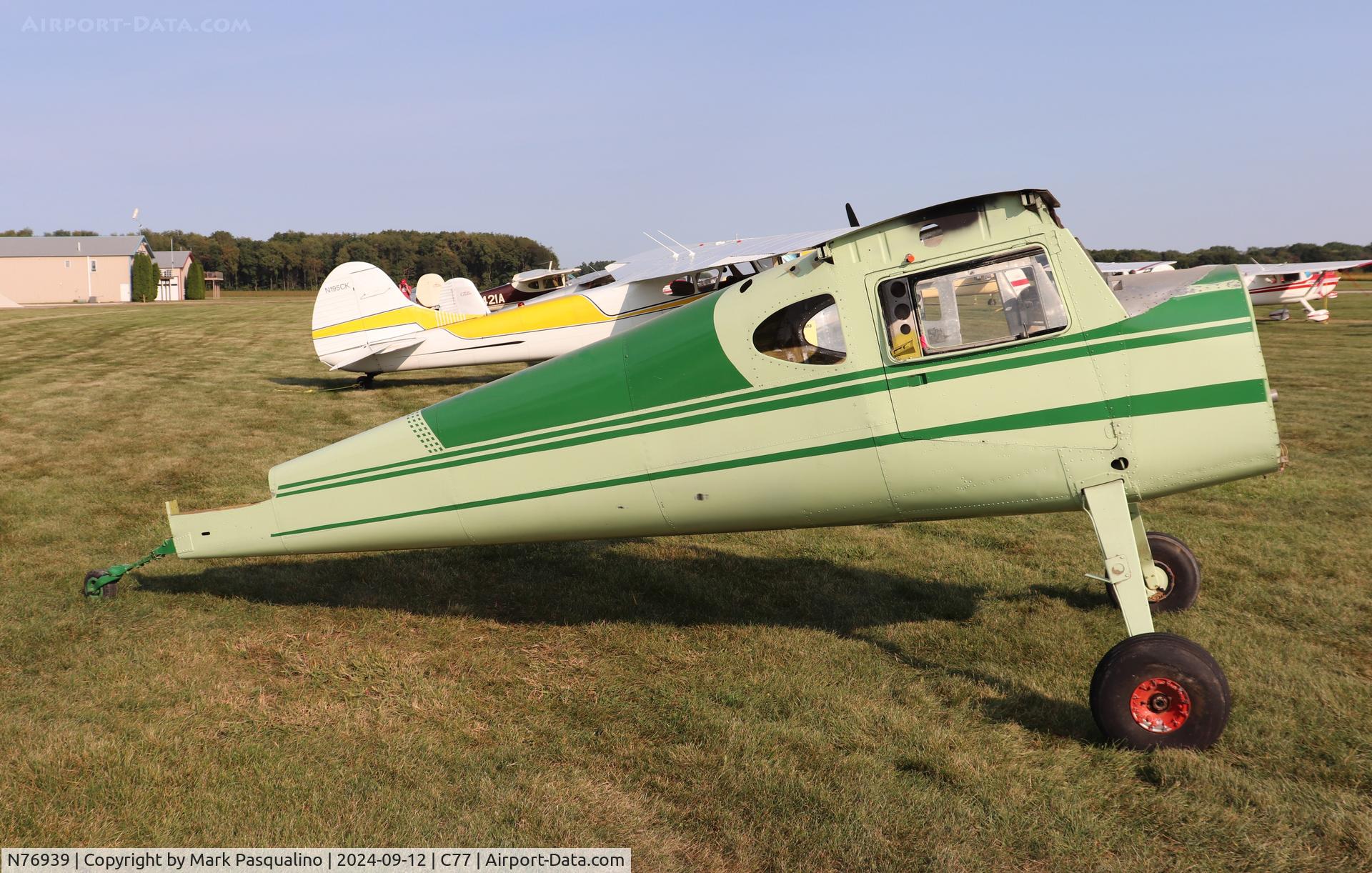 N76939, 1956 Cessna 140 C/N 11381, Cessna 140