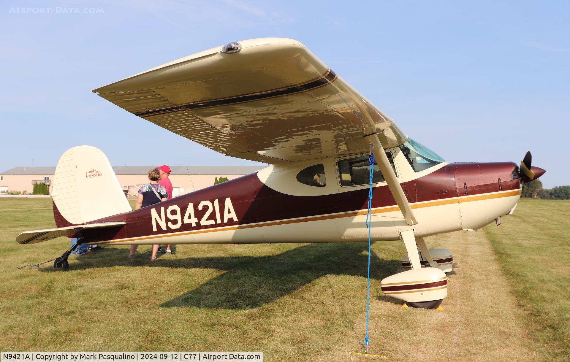 N9421A, 1949 Cessna 140A C/N 15242, Cessna 140A