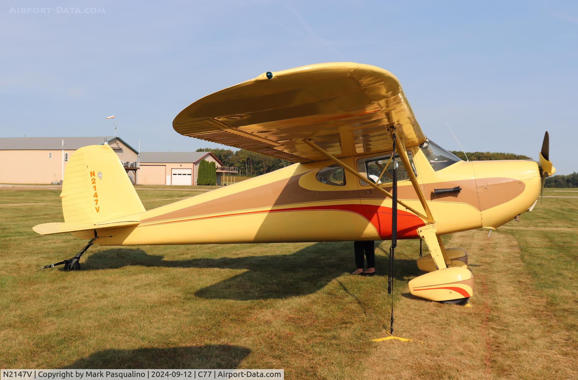 N2147V, 1948 Cessna 140 C/N 14374, Cessna 140