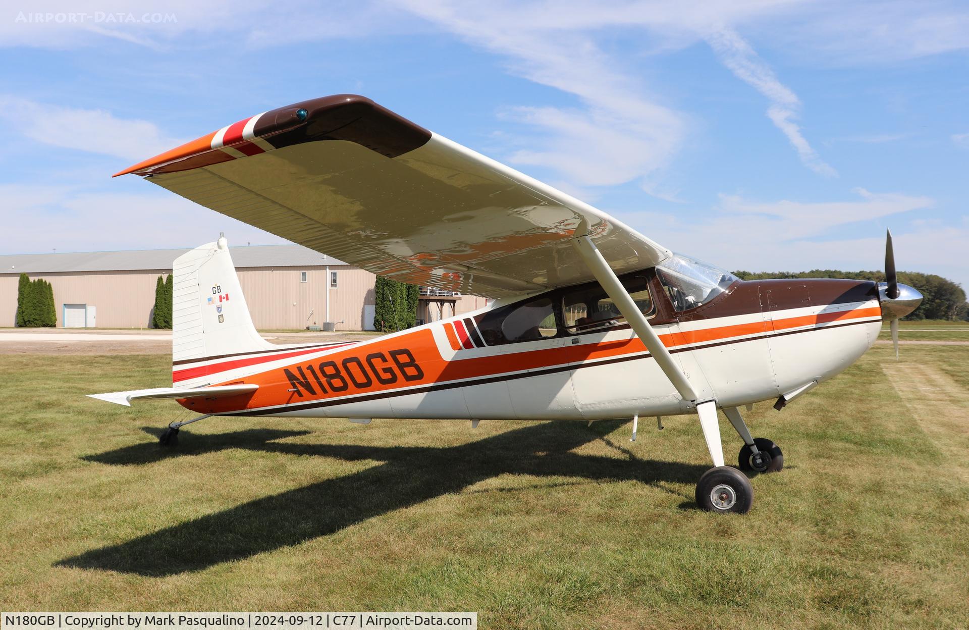 N180GB, 1953 Cessna 180 C/N 30498, Cessna 180
