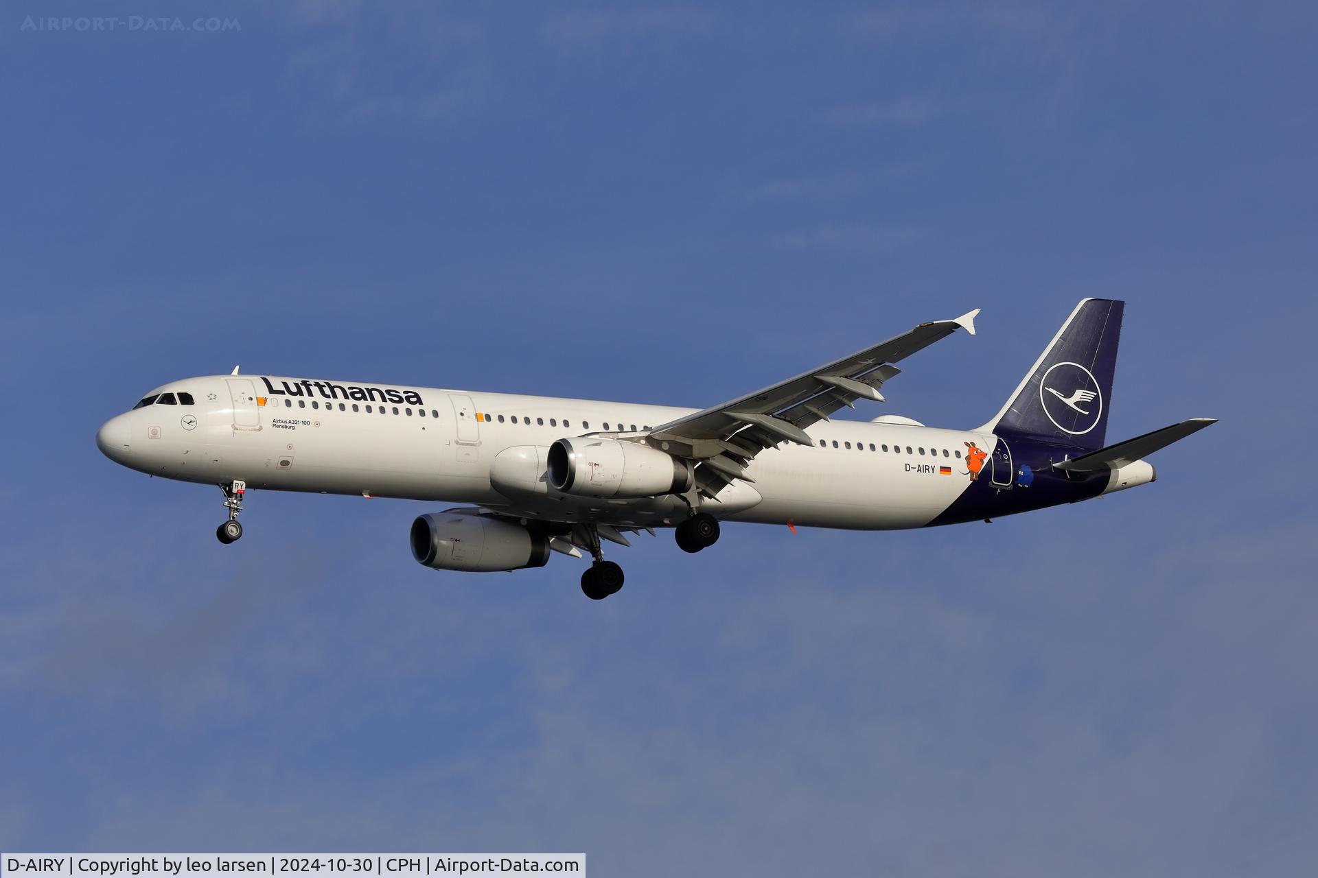 D-AIRY, 1998 Airbus A321-131 C/N 0901, Copenhagen 30.10.2024 L/D R-30
