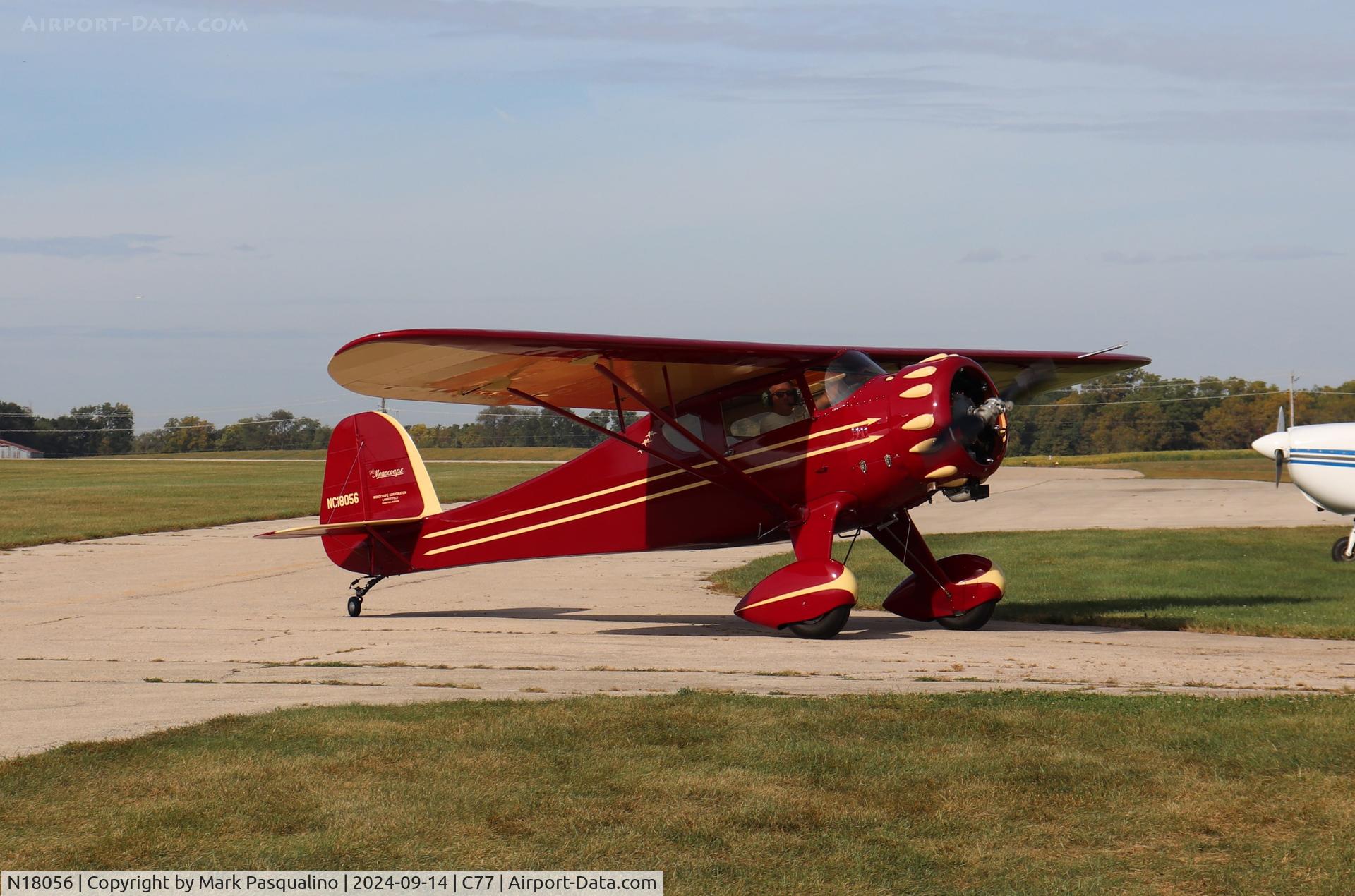 N18056, 1937 Monocoupe 90A C/N A-765, Monocoupe 90A