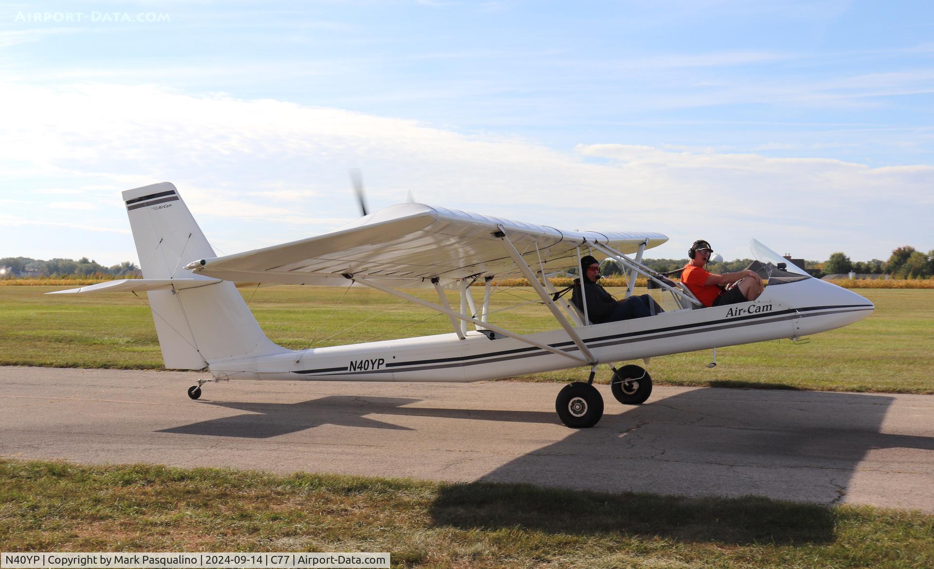 N40YP, 2002 Leza-Lockwood Air Cam C/N AC120, Lockwood Air Cam