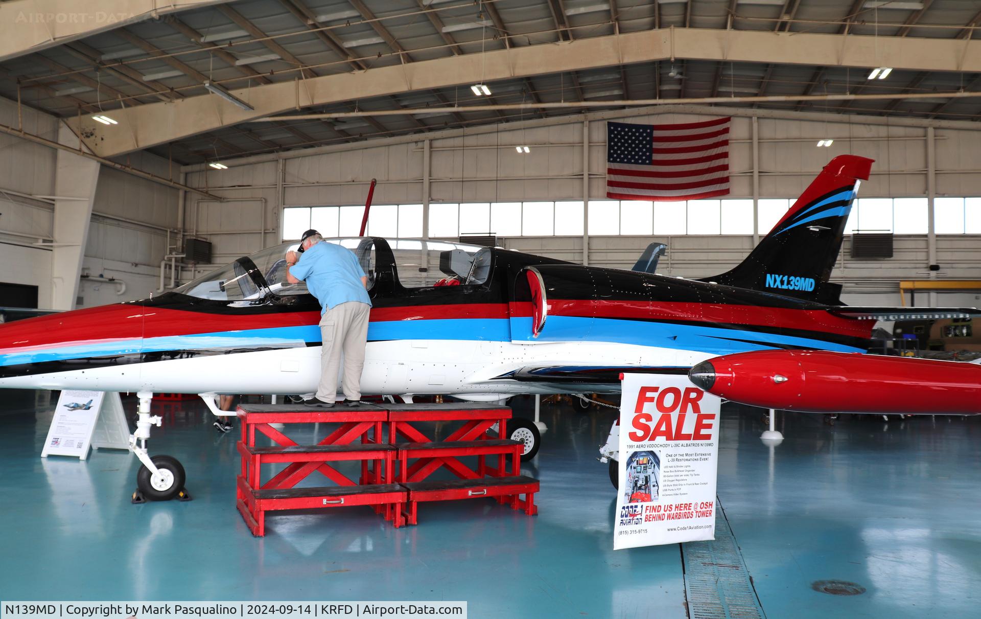 N139MD, 1996 Aero Vodochody L-39CT C/N 135232, Aero L-39CT