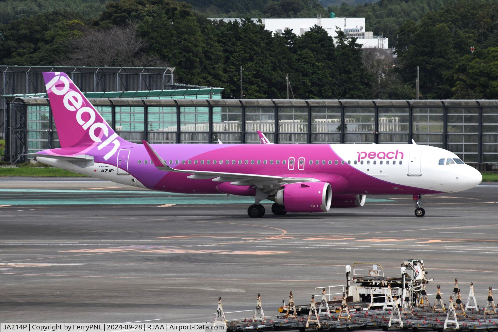 JA214P, 2023 Airbus A320-251N C/N 11586, Peach A320Neo