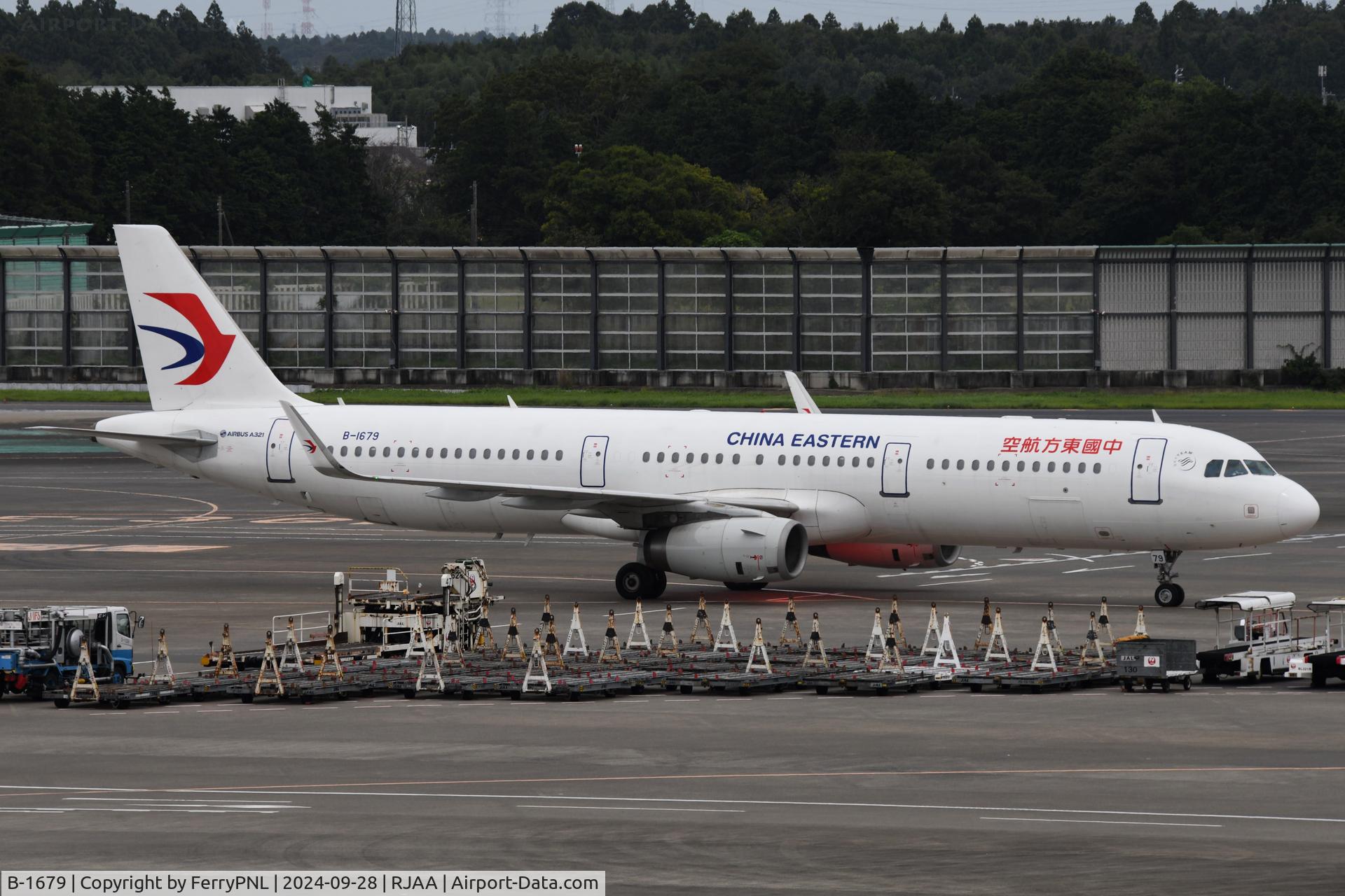 B-1679, 2015 Airbus A321-231(WL) C/N 6630, Arrival of China Eastern A321