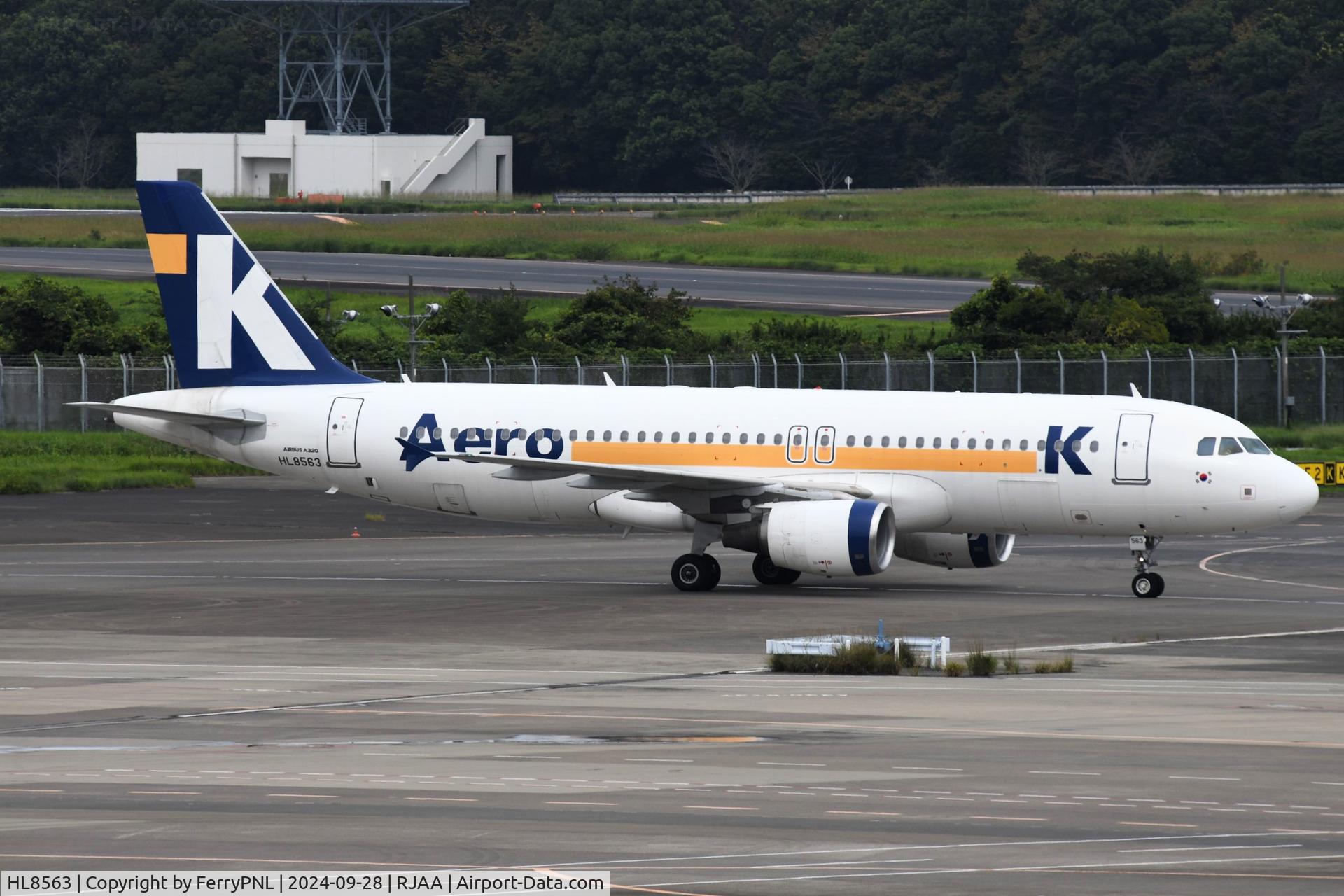 HL8563, 2005 Airbus A320-214 C/N 2407, Arrival of Aero-K A320